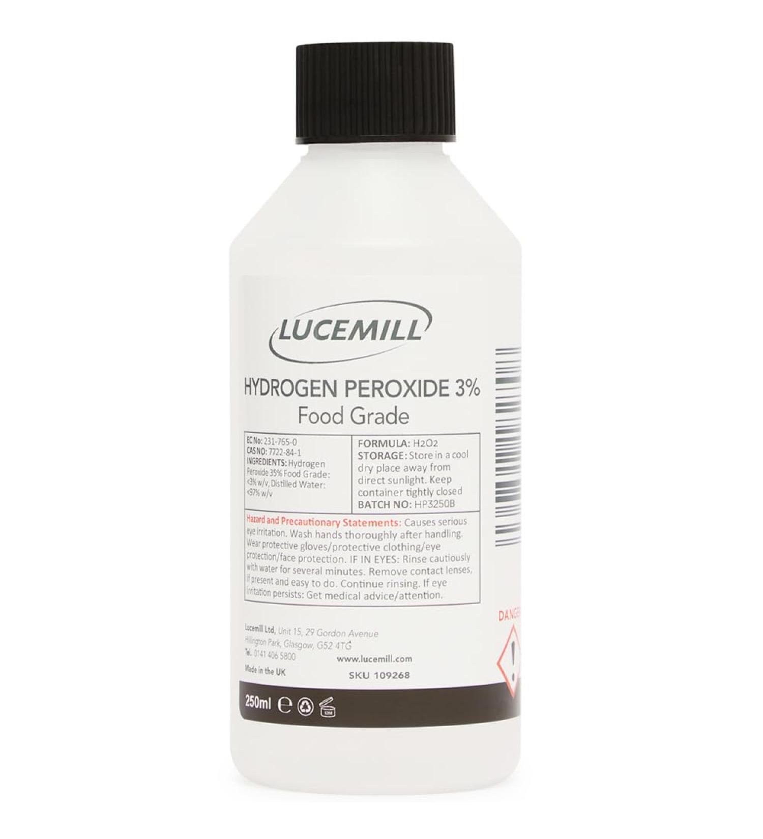 250ml Hydrogen Peroxide 3% Food Grade