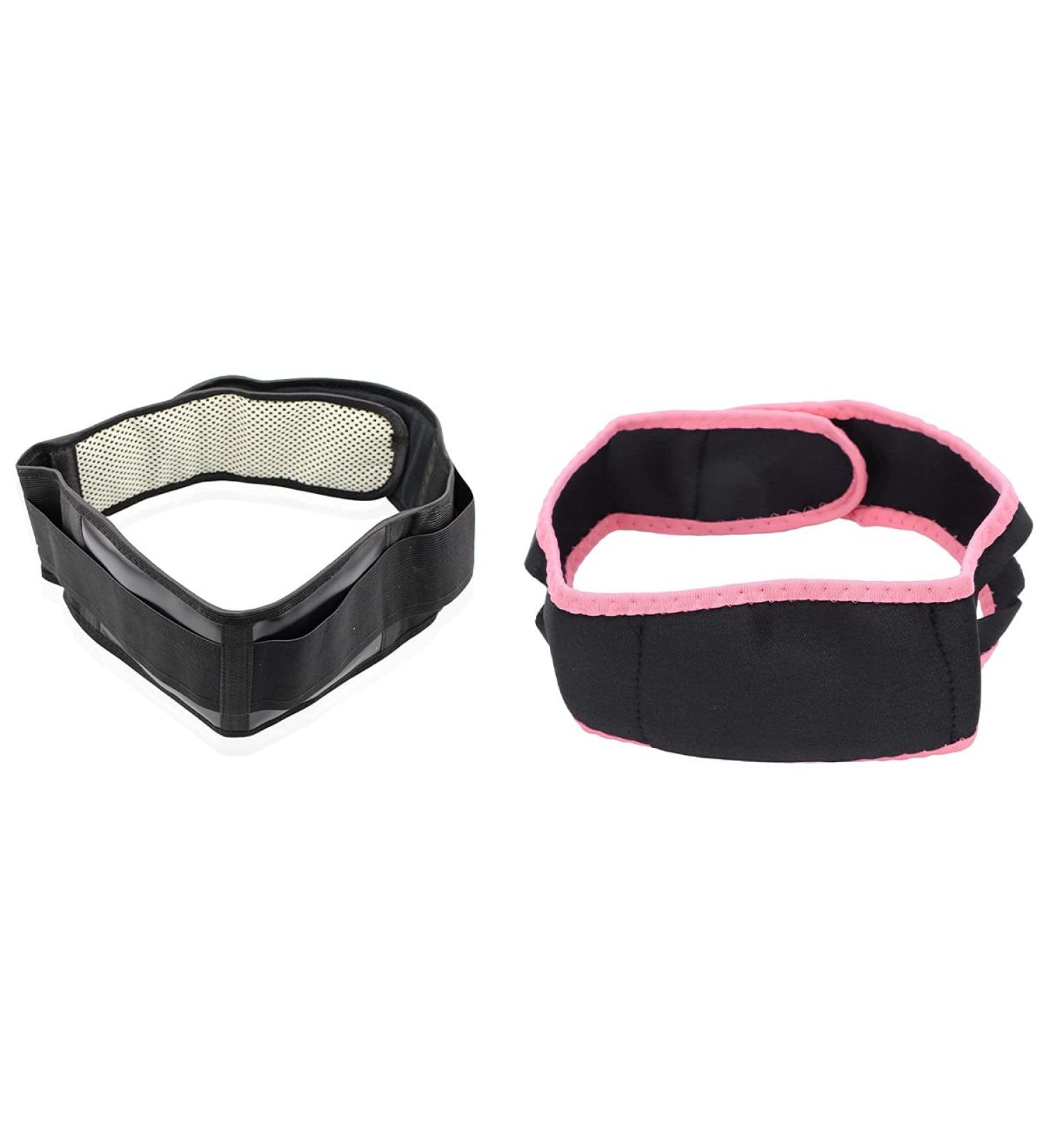 Face Correction Sleep Mask & Magnetic Therapy Back Waist Support Belt Relax & Rejuvenate | International Shipping - Buy Online on GoSupps.com