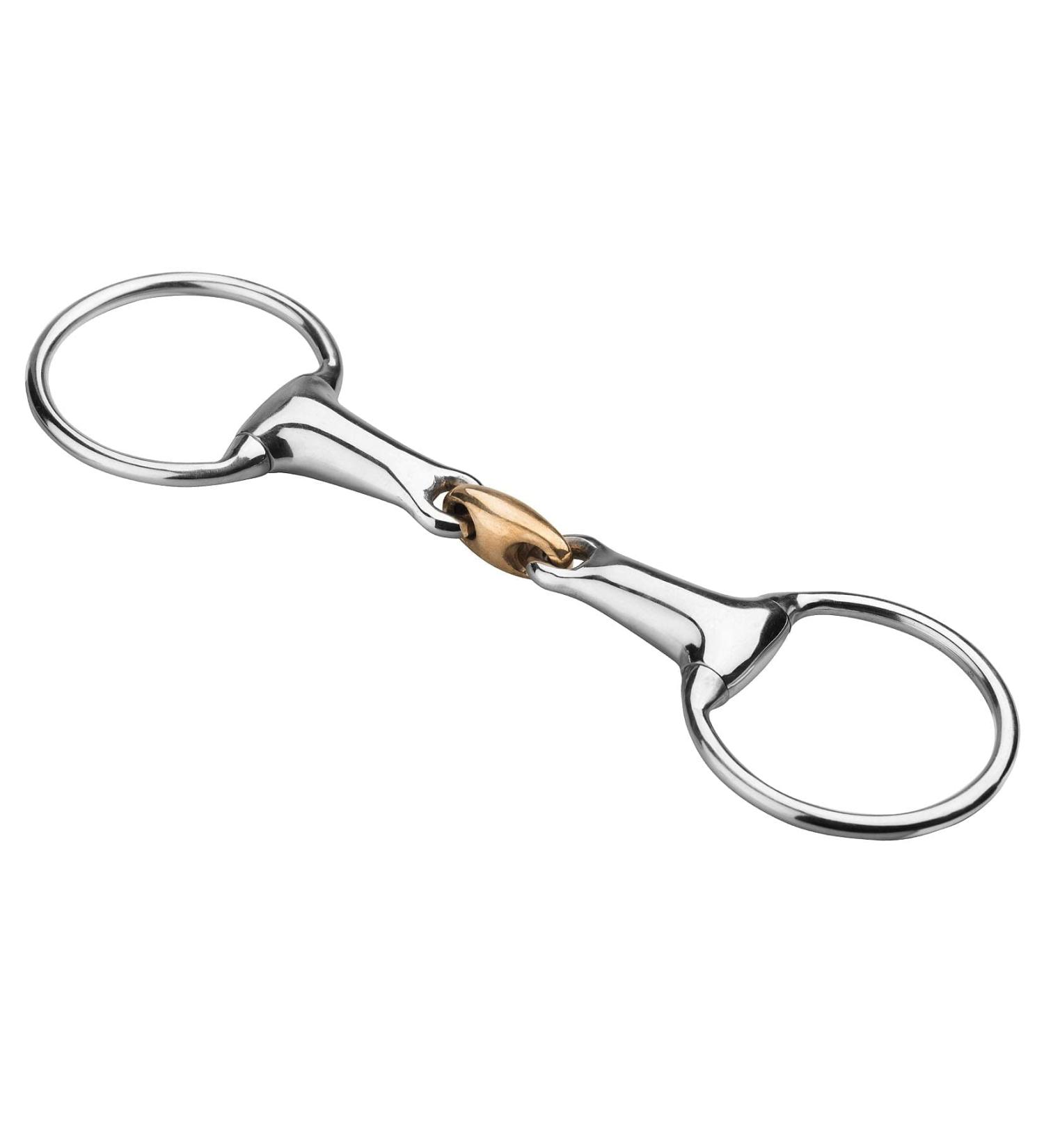 Buy Olive Hollow 21mm Double Broken Copper Connector - Stainless Steel Ring & Light Olive Head Bite - International Shipping Available - Buy Online on GoSupps.com