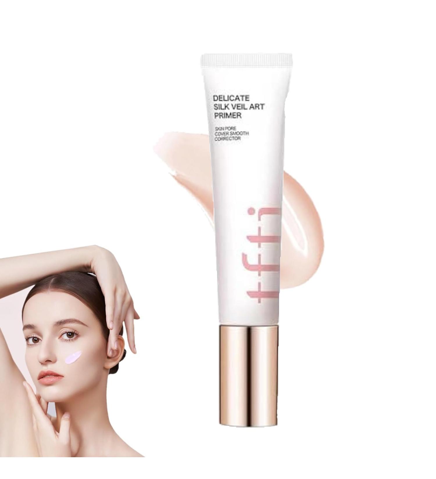 Tfit Delicate Silk Veil Art Primer - Smooth Pore Cover Oil Control Makeup Base (35g) - Perfect for Flawless Skin Finish - Buy Online on GoSupps.com