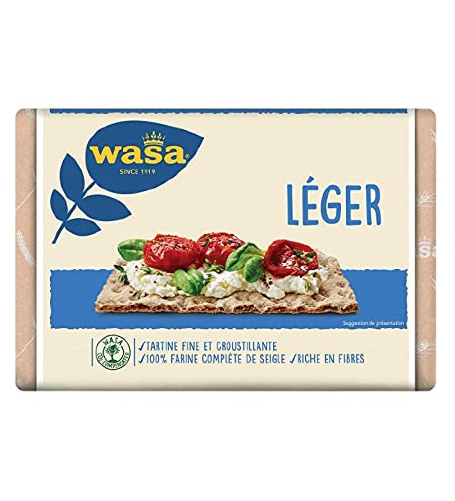 WASA - Light Crunchy Bread 270 g - Set of 4 - Buy Online on GoSupps.com