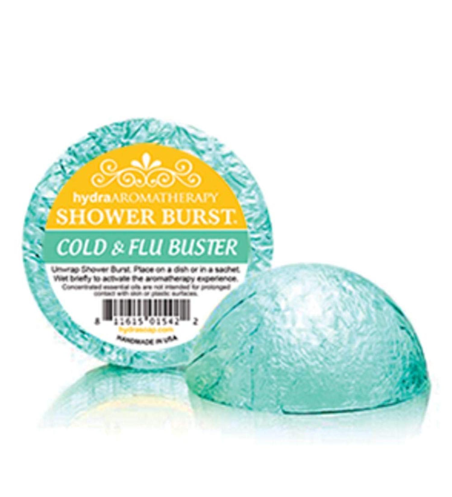 hydraAromatherapy Cold and Flu Buster Shower Burst 1 Count Cold & Flu Buster