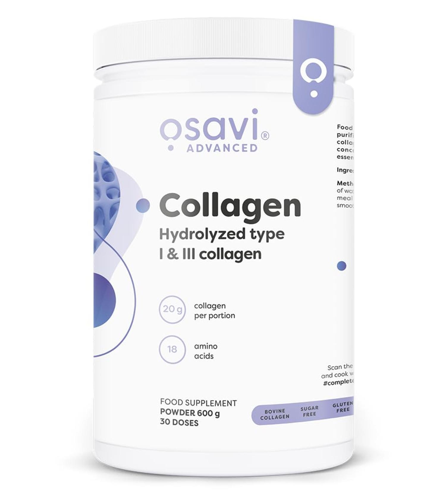 Osavi Collagen Peptides Hydrolyzed Type 1 & 3600g - Buy Online on GoSupps.com