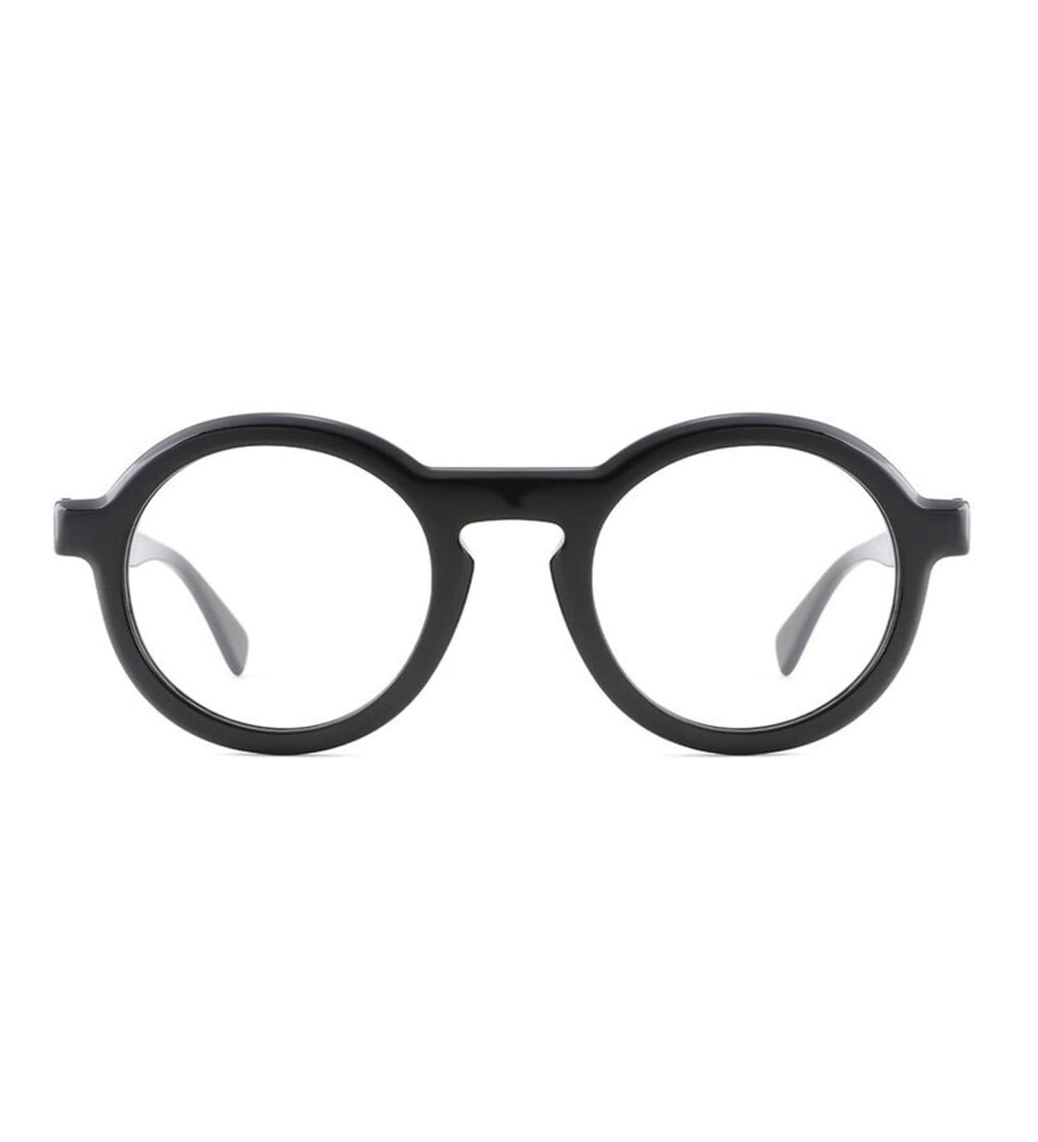 Aoolia Stylish Round Reading Glasses - 2.5 Diopter Bluafilter Optics for Men & Women | Perfect for PC TV Gaming & Cell Phone Use - Buy Online on GoSupps.com