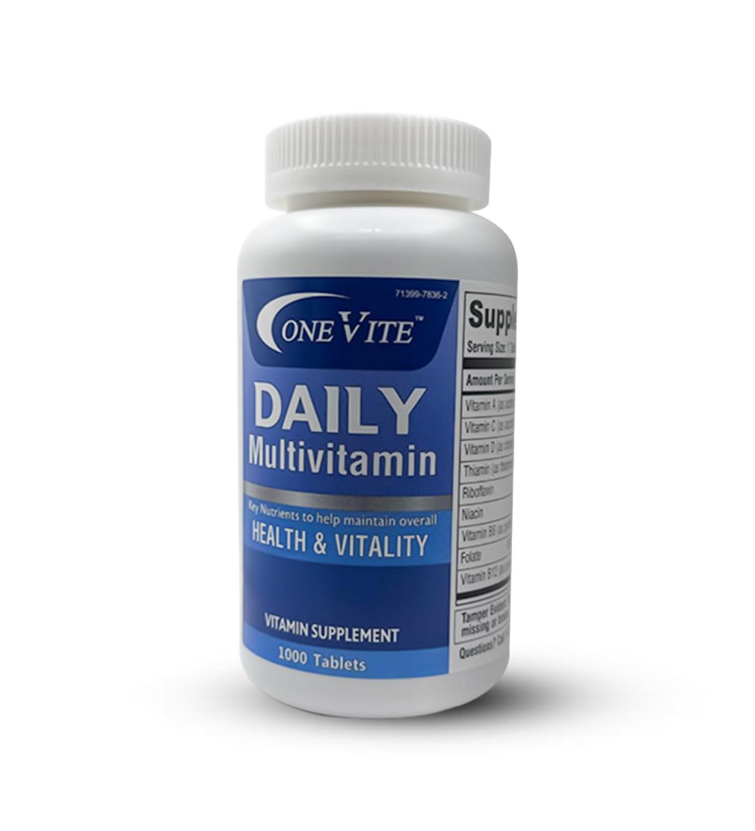 Akron Pharma OneVITE Multivitamin Tablets 1 000 ct