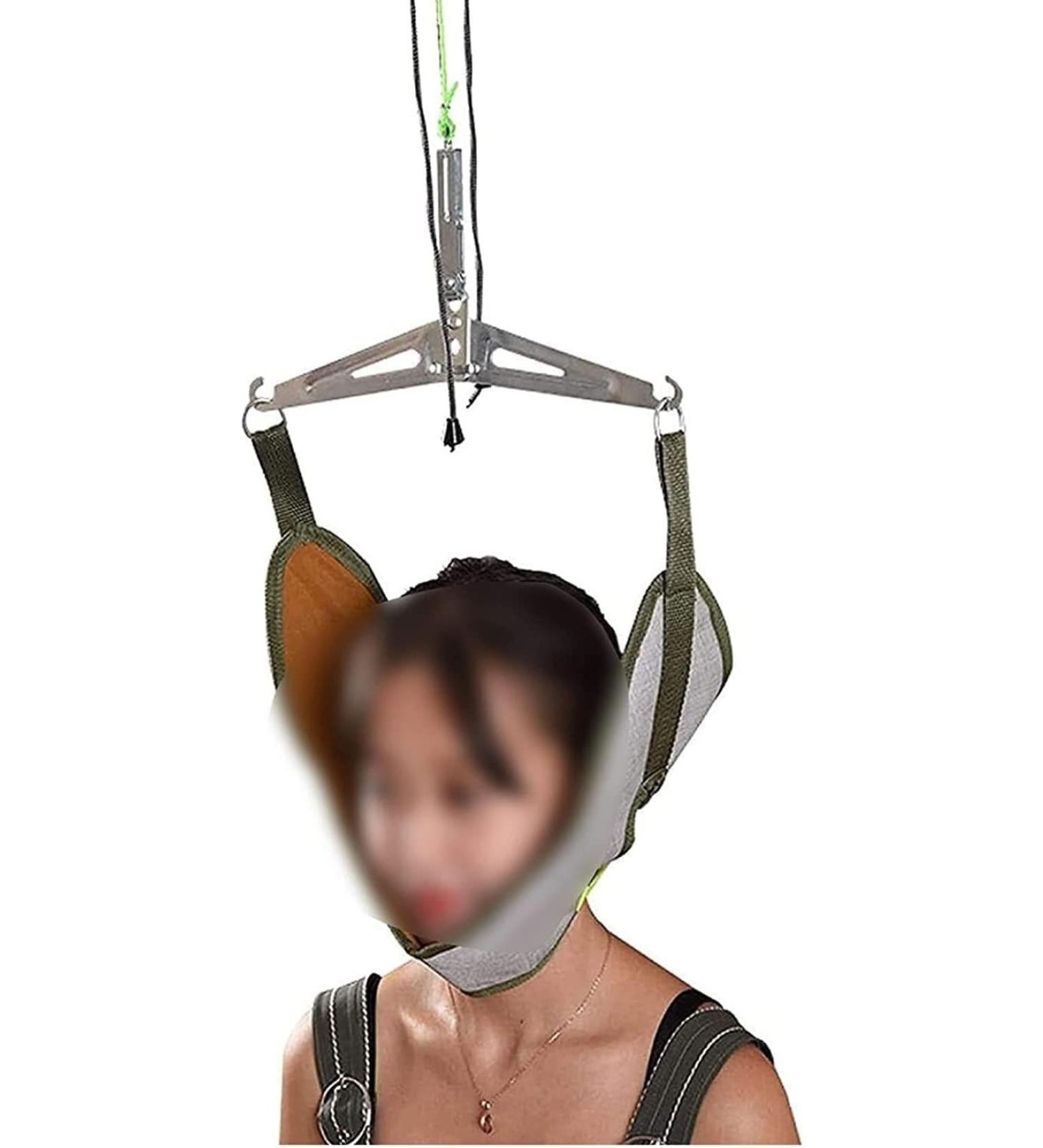 JLASDR Neck Protection Device - Adjustable Neck Traction for Home Physiotherapy | Relieve Neck Pain & Increase Comfort - 22.8.10 - Buy Online on GoSupps.com