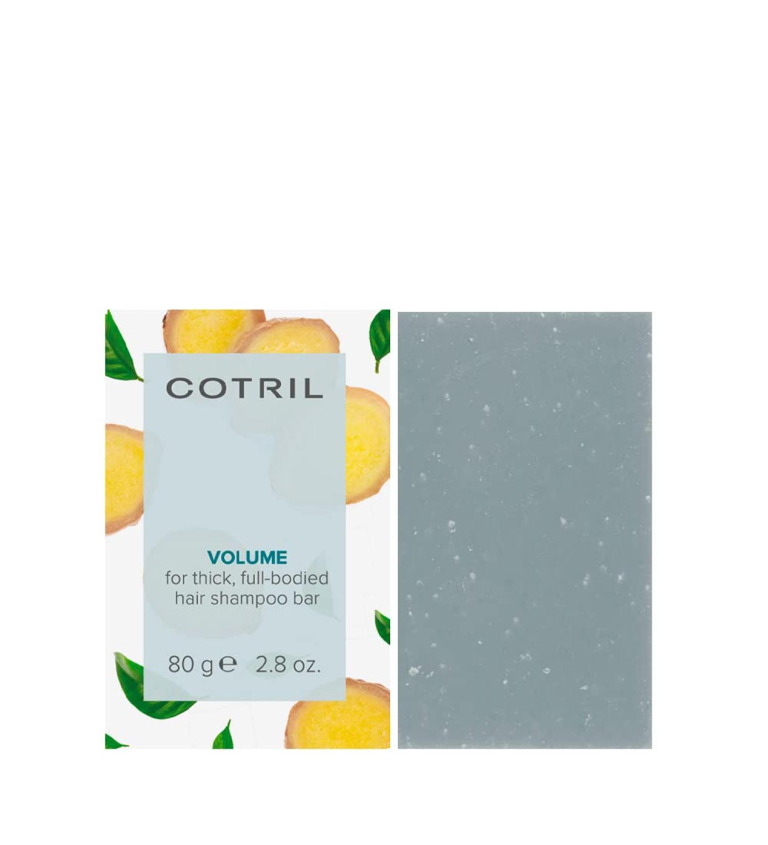 Cotril Volume Bar Shampoo 80 g Solid corresponds to 2 bottles of 250 ml liquid shampoo