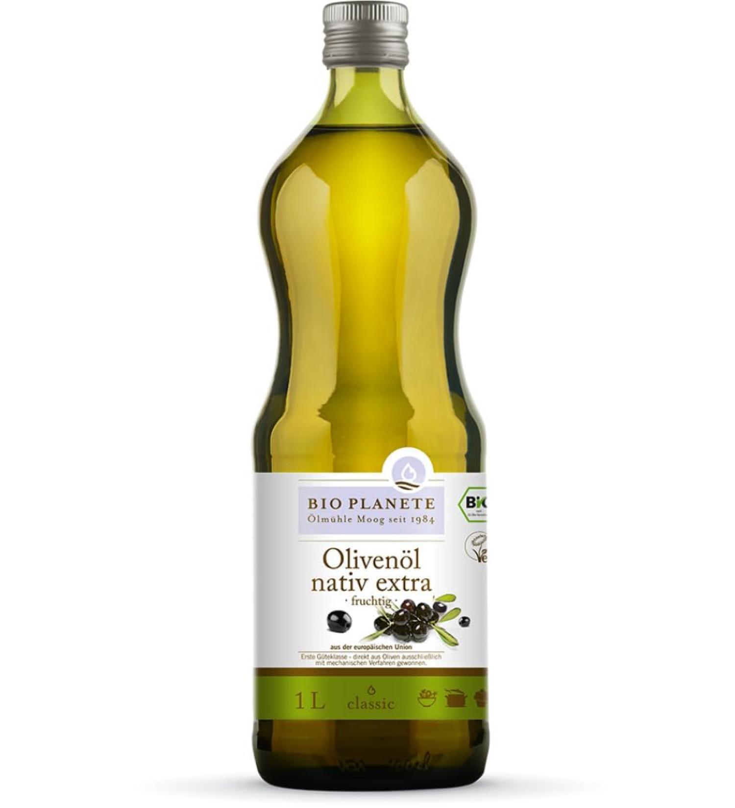 Bio Plan te Bioplanete 1 Litre Fruity and Natural Olive Oil (Pack of 2)