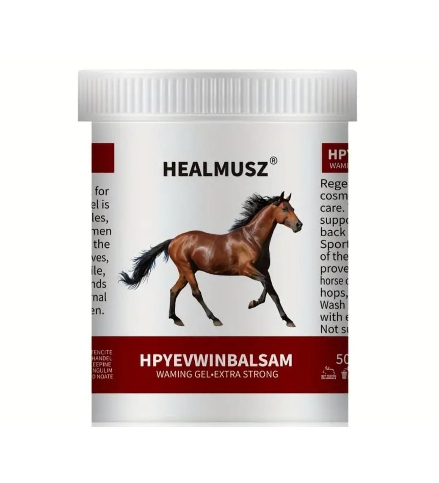 Extra Strength Horse Balm with Horse Chestnuts & Chamomile - Warming Massage Gel & Moisturizing Lotion (16.9oz - Buy Online on GoSupps.com