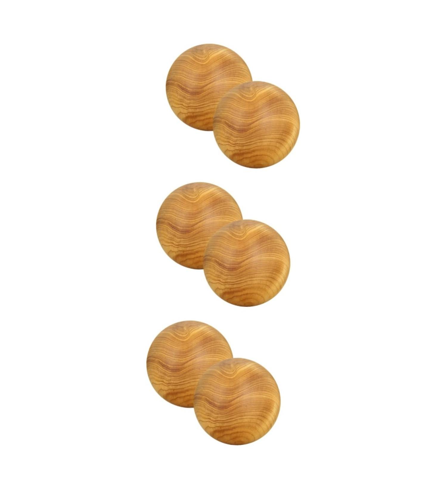 FOMIYES 6 STK Massage Globe & Hand Massager | Wooden Massage Balls for Body & Foot Relief | Optimal Fitness Tool - Buy Online on GoSupps.com