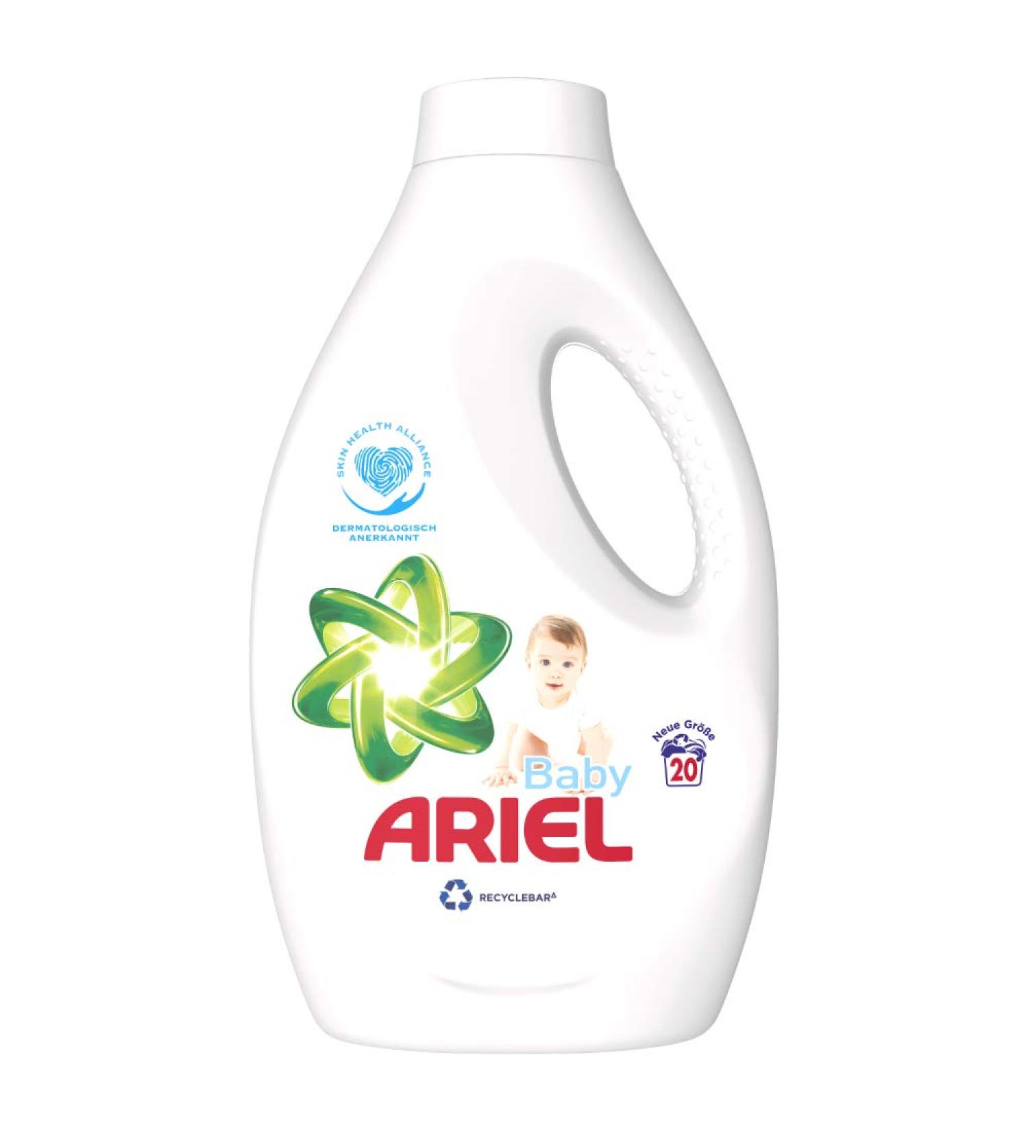 Ariel Baby Liquid Laundry Detergent 1100ml (20 Wash Loads)