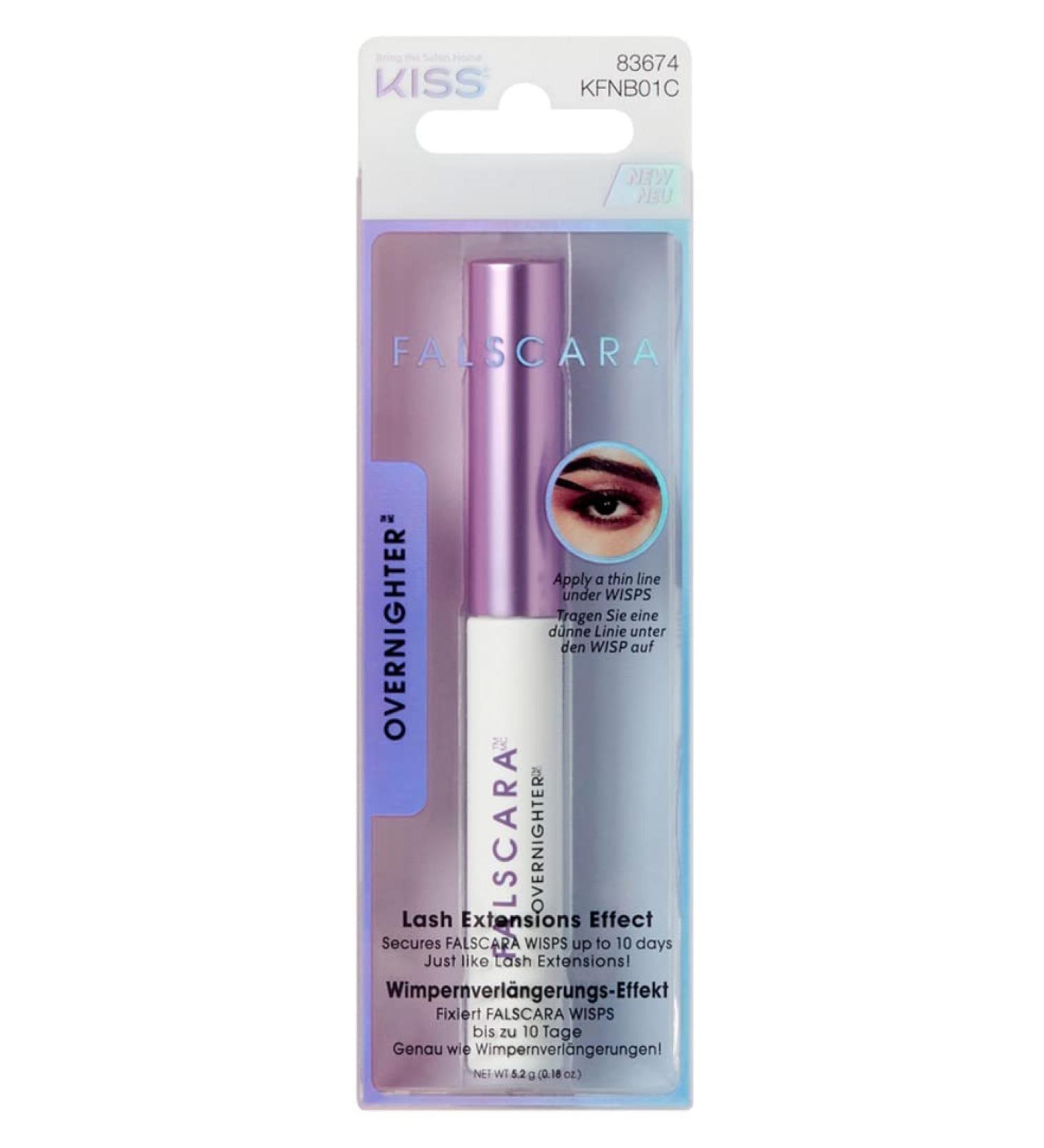 Kiss Falscara Eyelash Overnighter 0.18oz - Pack of 2 - Buy Online on GoSupps.com