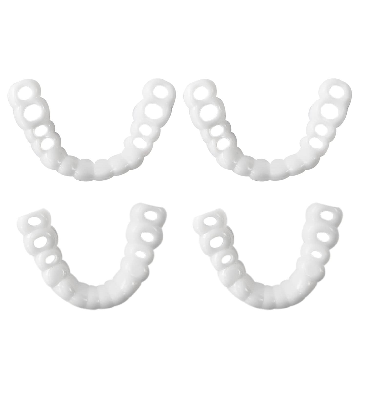 Instant Perfect Smile: Comfort Fit Flex Teeth Veneers & Fake Braces - Beautiful & Neat Cosmetic Solutions for a Flawless Smile - Buy Online on GoSupps.com