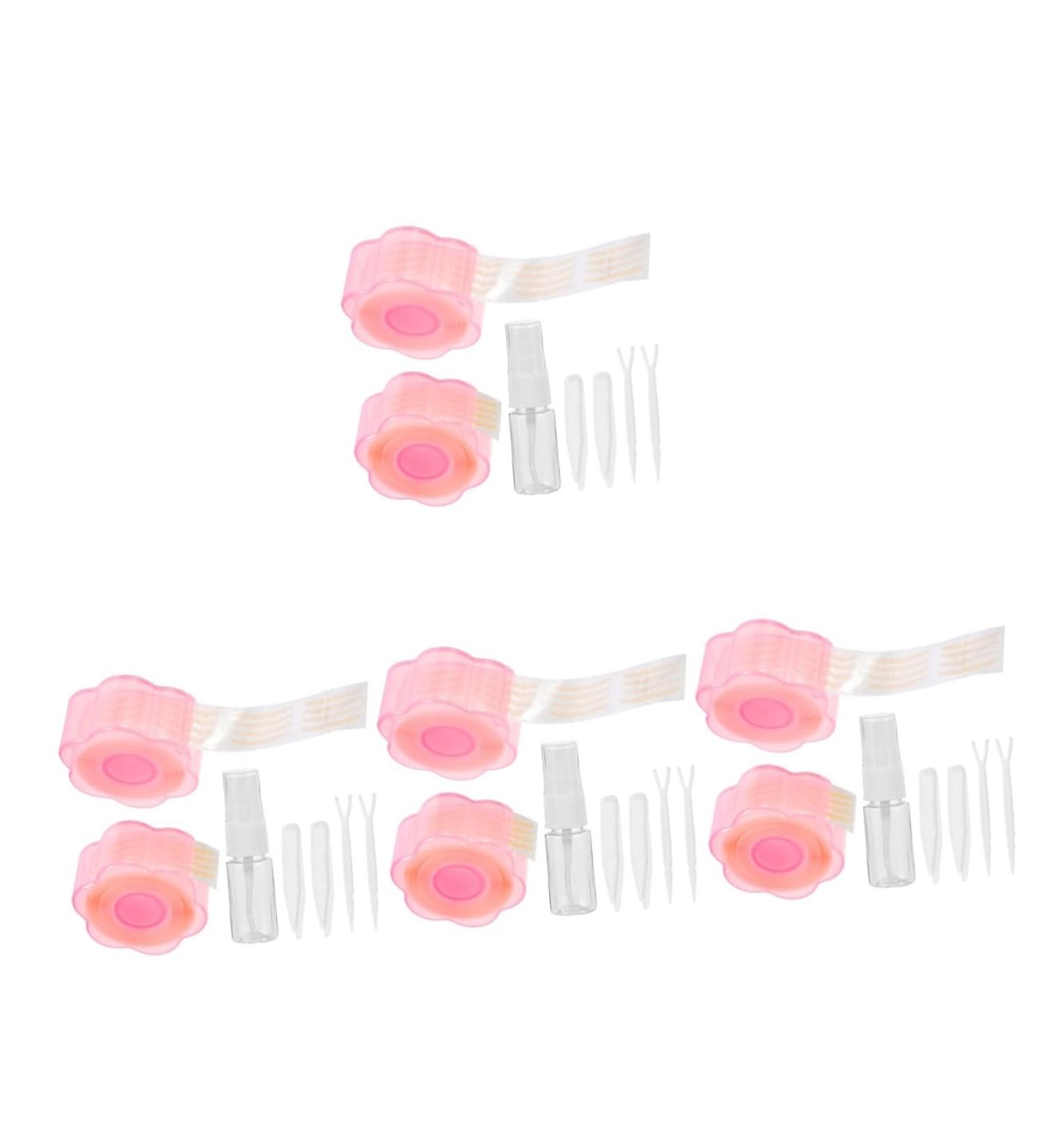 Beavorty 4 Sets Lace Double Eyelid Sticker Eye Eyelid Tapes Eye Makeup Tool Cosmetic Eye Patch 5.3x5.3cmx4pcs As Shown 1x4pcs - Buy Online on GoSupps.com