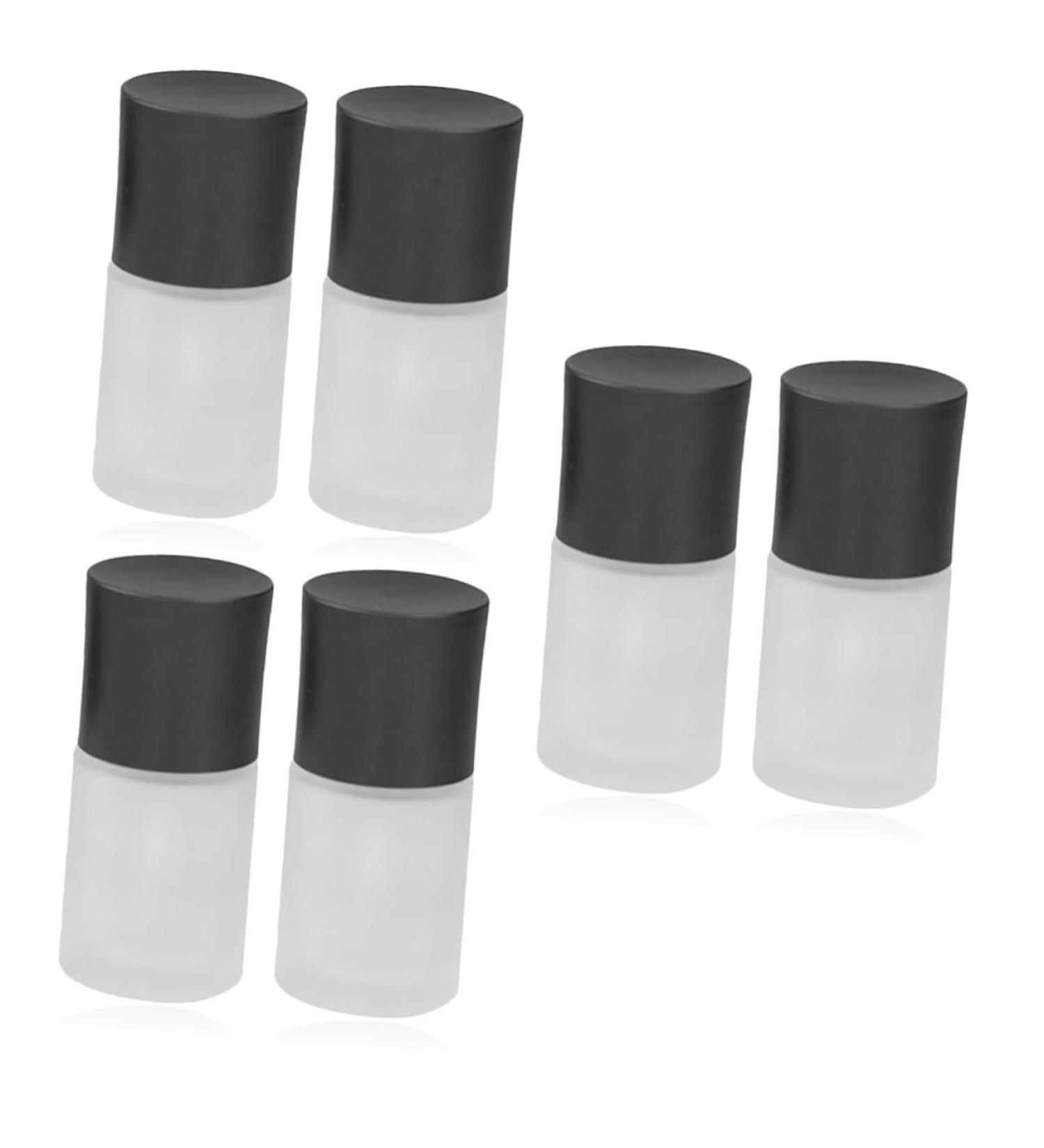 FOMIYES 6 Pcs Liquid Foundation Press Bottle Travel Pump Bottle Glass Terrarium Refillable Lotion Bottle As Shownx3pcs 8.5x3.9cmx3pcs - Buy Online on GoSupps.com