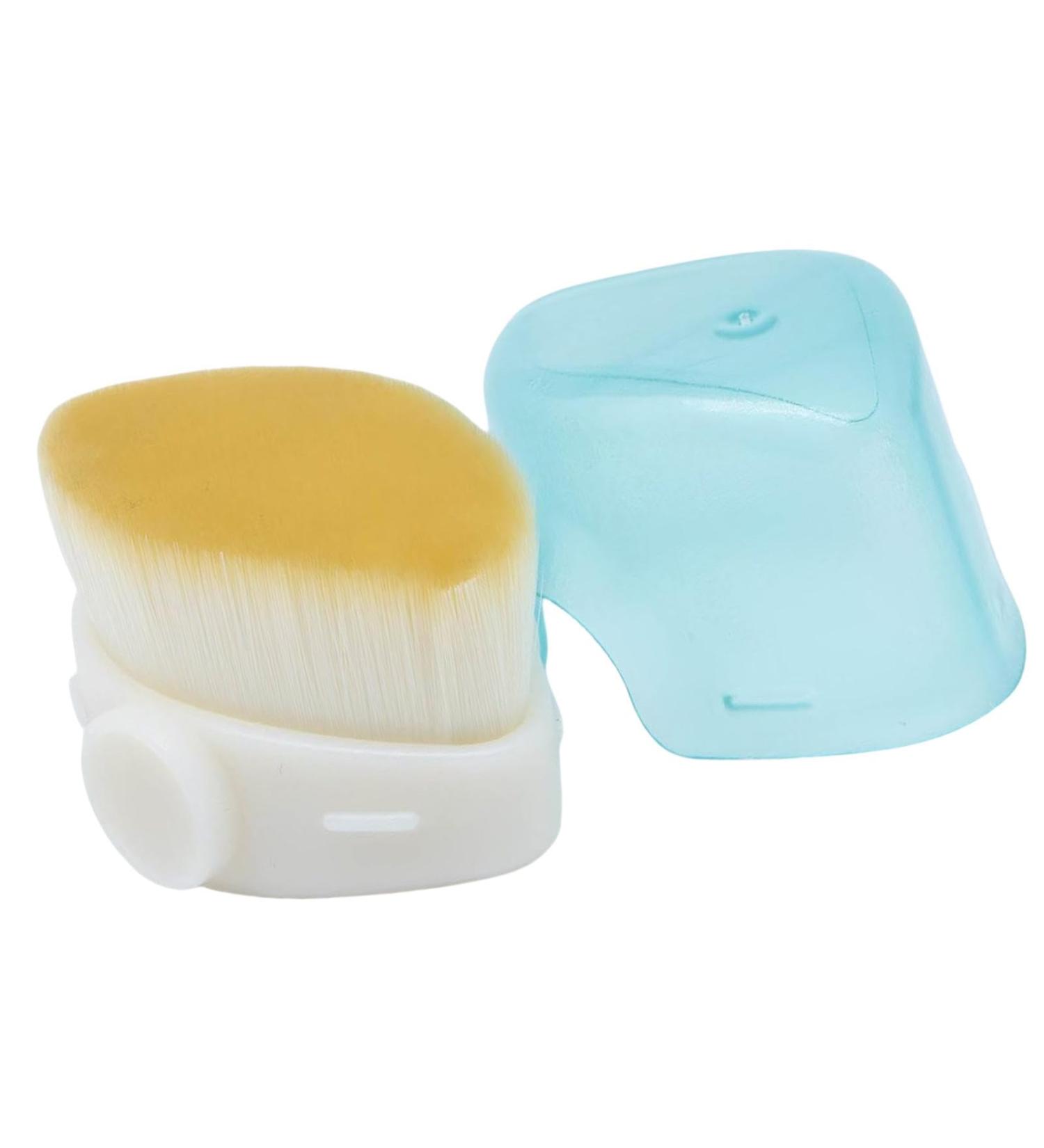 Teksome Sunscreen Brush for Kids Foundation Brush for Sunscreen Precise Control - Quick-Drying Fiber Bristles Cosmetic Brushes for Liquid Foundation Contour Beige - Buy Online on GoSupps.com