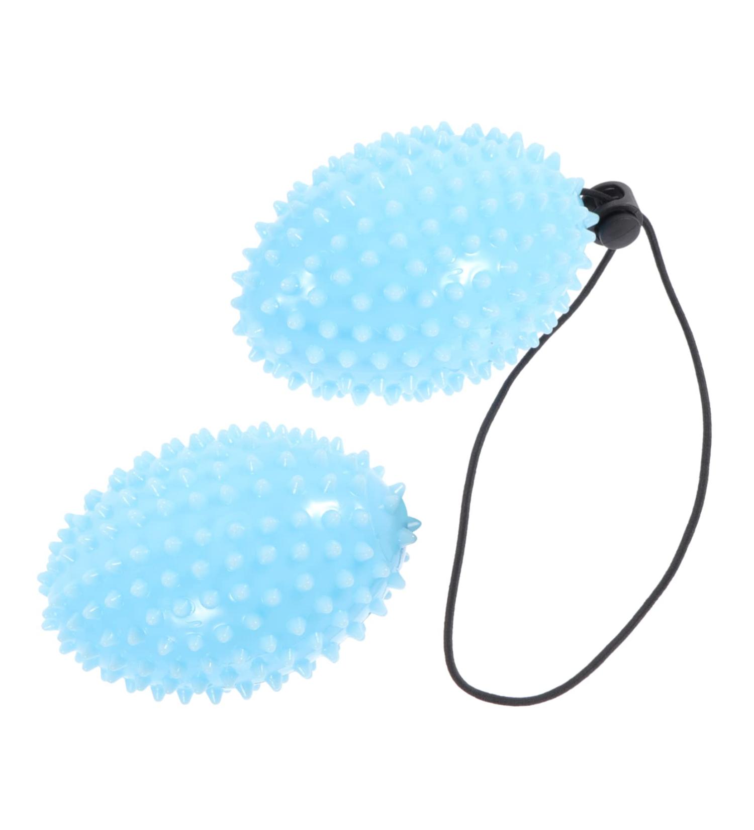 FOMIYES Strength Ball Set - 2 Pieces with Rope Handle for Fitness & Gymnastics | International Shipping Available - Buy Online on GoSupps.com