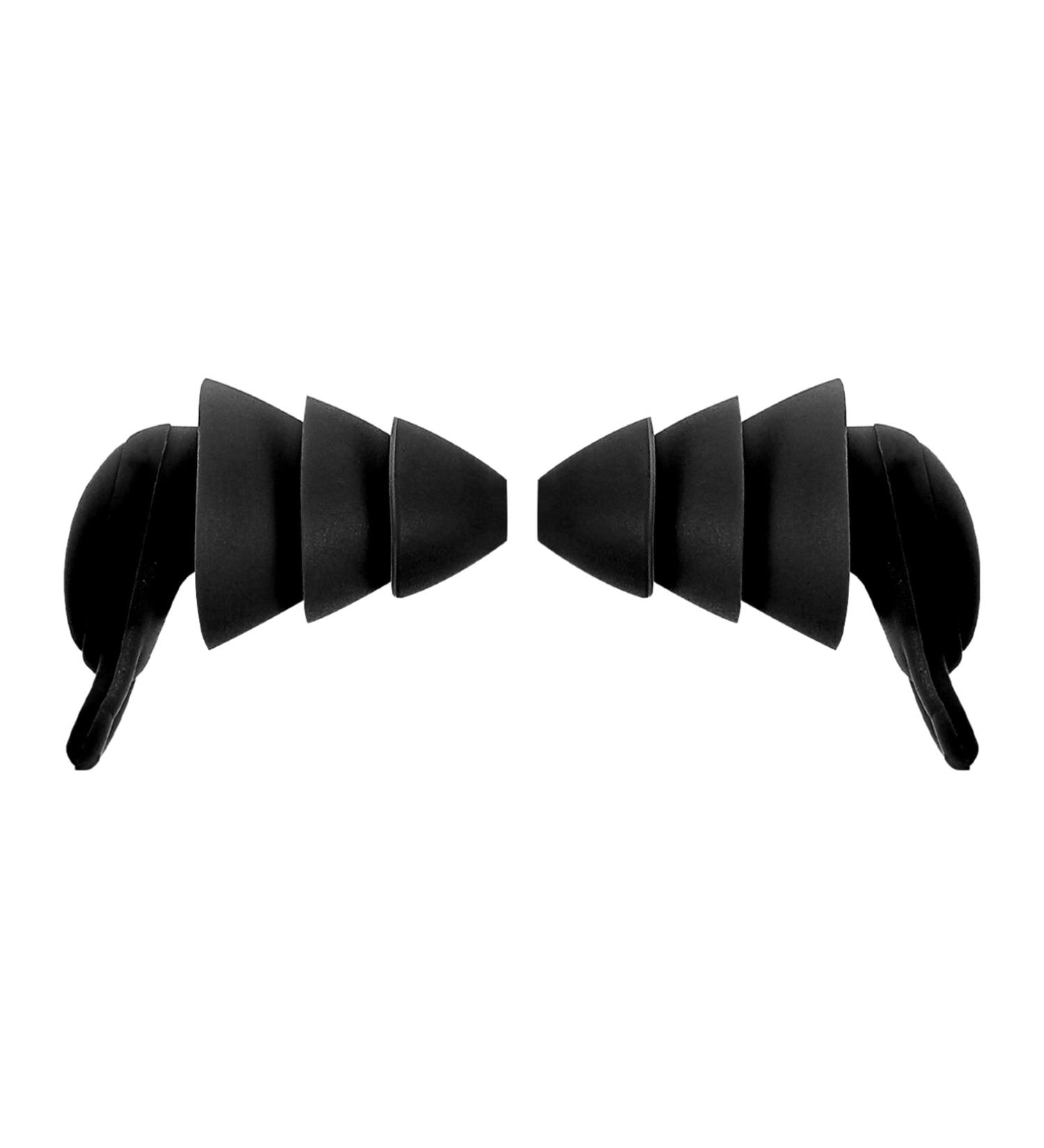 Anti Noise Earplugs - Sound Blocking Noise Canceling Ear Plugs for Sleeping & Study - Comfortable & Effective Sound Insulation - 1 Pair Black - Buy Online on GoSupps.com