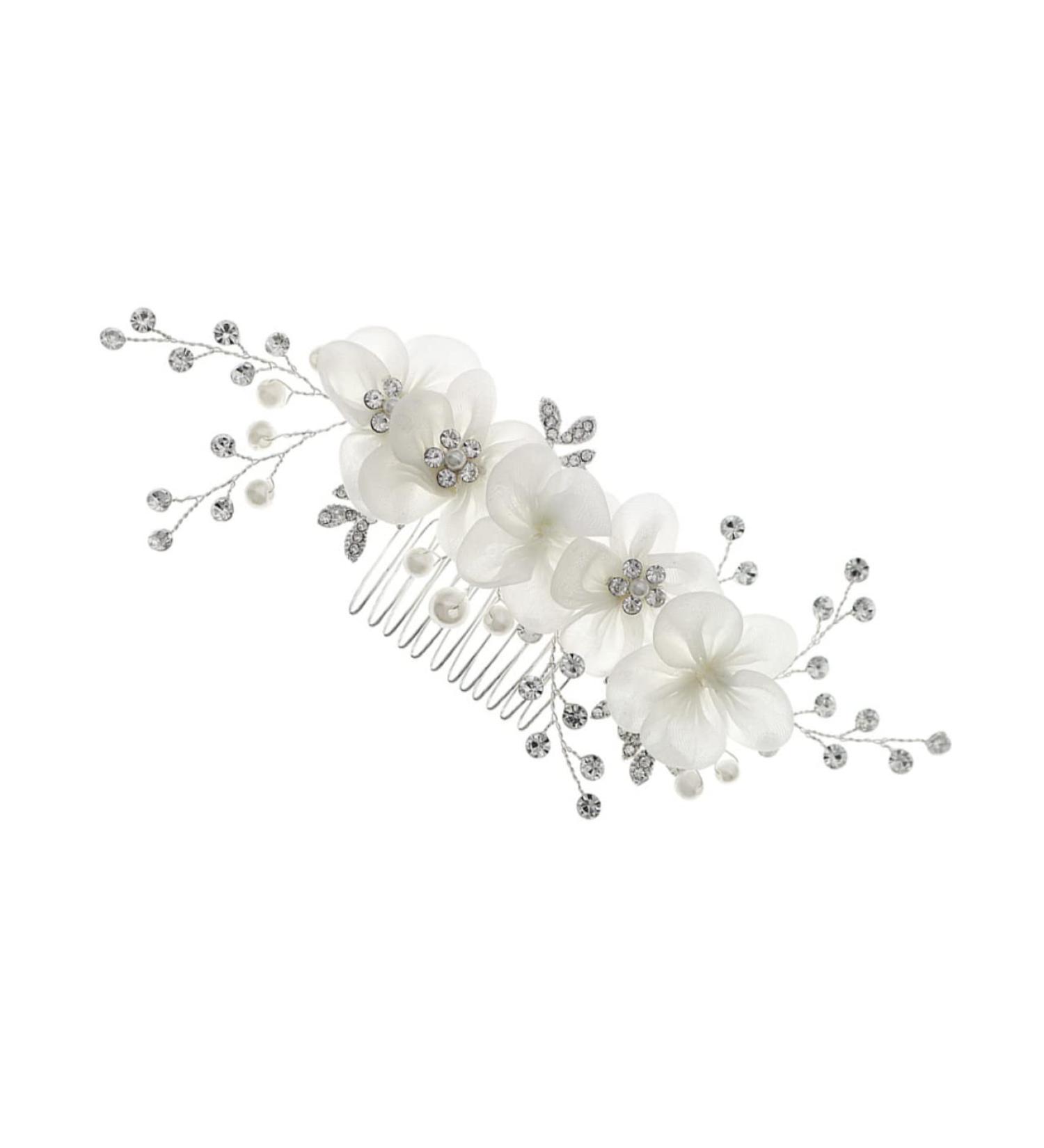 SOESFOUFU Bride Hair Comb Flower Side Hair Comb Tiara for Hair Accessory for Flower Hair Accessories Hair Accessory Floral Hair Accessories Rhinestones Bride The Flowers Pearl - Buy Online on GoSupps.com