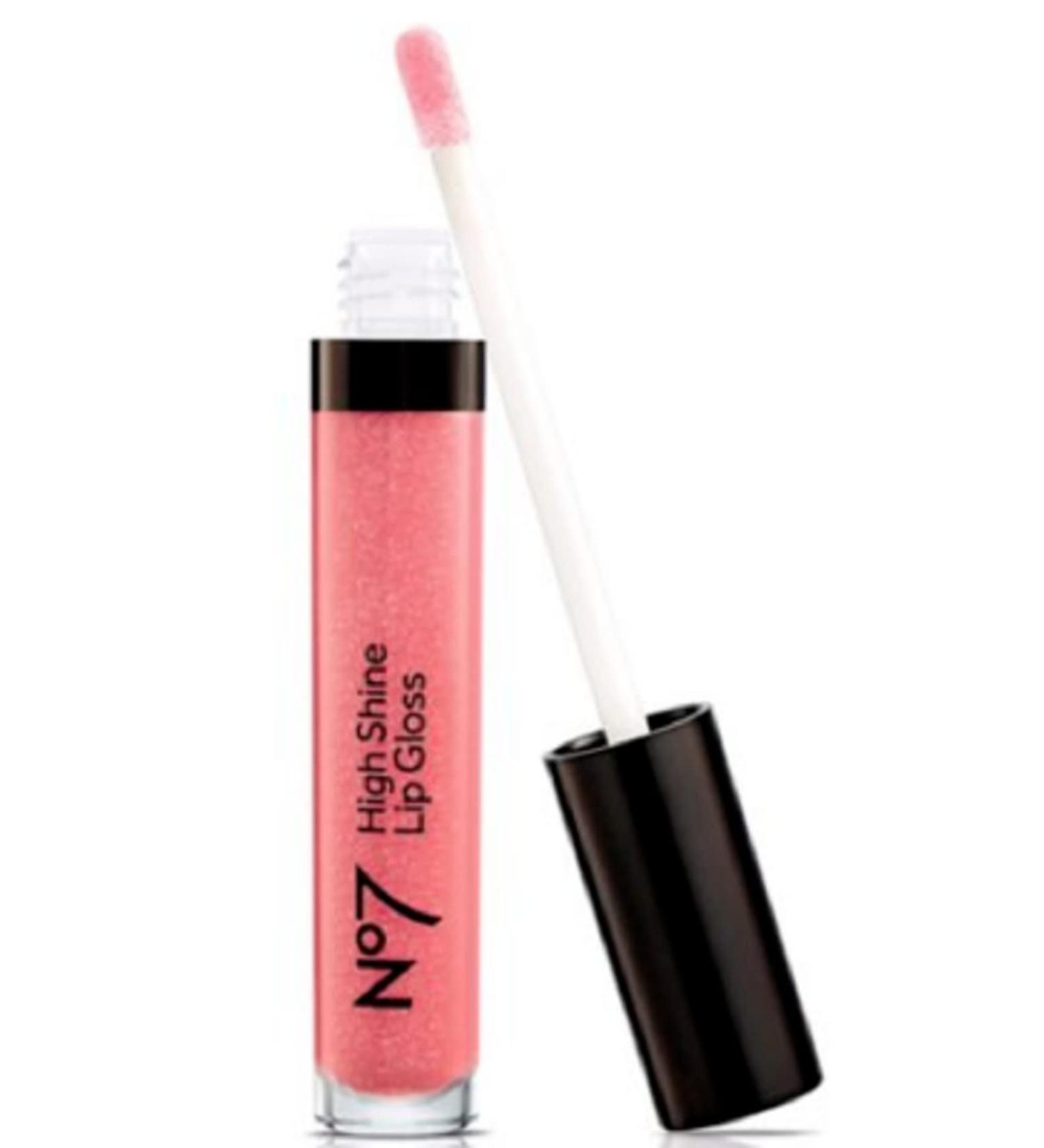 No7 High Shine Lip Gloss Pink Slip 8ml