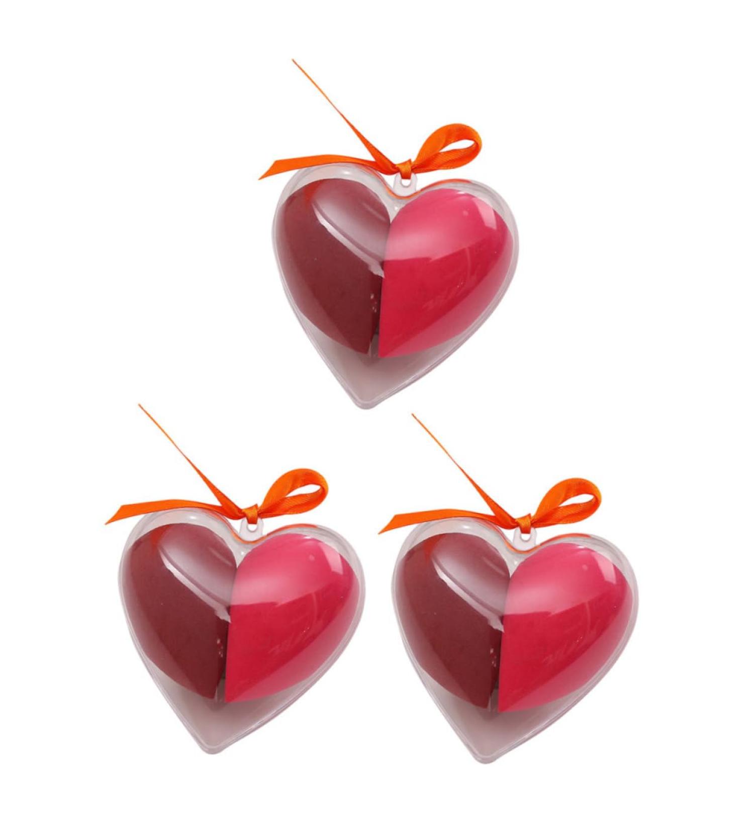 DOITOOL 3 Boxes Heart-shaped Makeup Sponge Complexion Sponge Makeup Foundation Girls Paint Makeup Puff Powder Sponge Eye Cosmetic Travel Hydrophilic Polyurethane Wedges - Buy Online on GoSupps.com