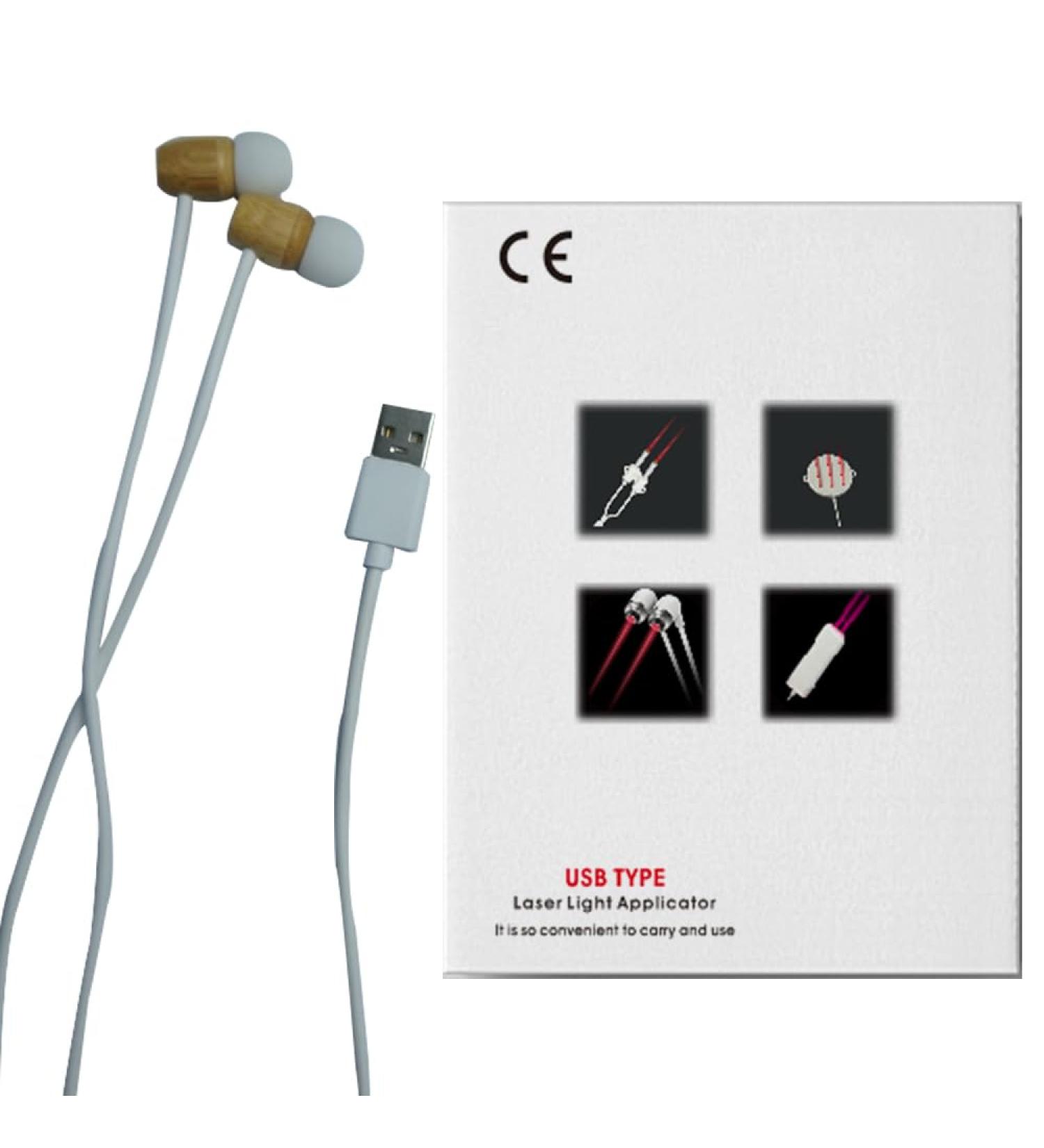 Red Light Therapy Device for EAR Lightweight 650nmTreatment Device with earphone Low Level Therapeutic Apparatus - Buy Online on GoSupps.com