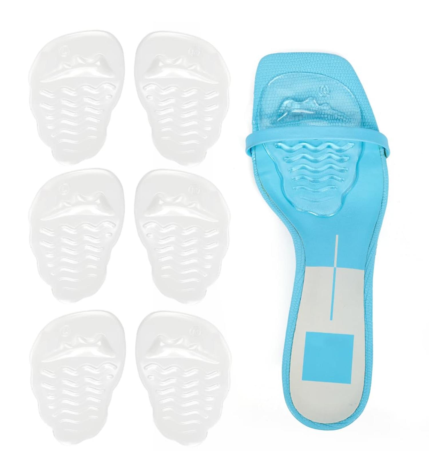 Relistep Women s Metatarsal Pads - 3 Pairs for High Heel Comfort | Pain Relief for Morton s Neuropathy & Metatarsalgia | Clear Design - Buy Online on GoSupps.com