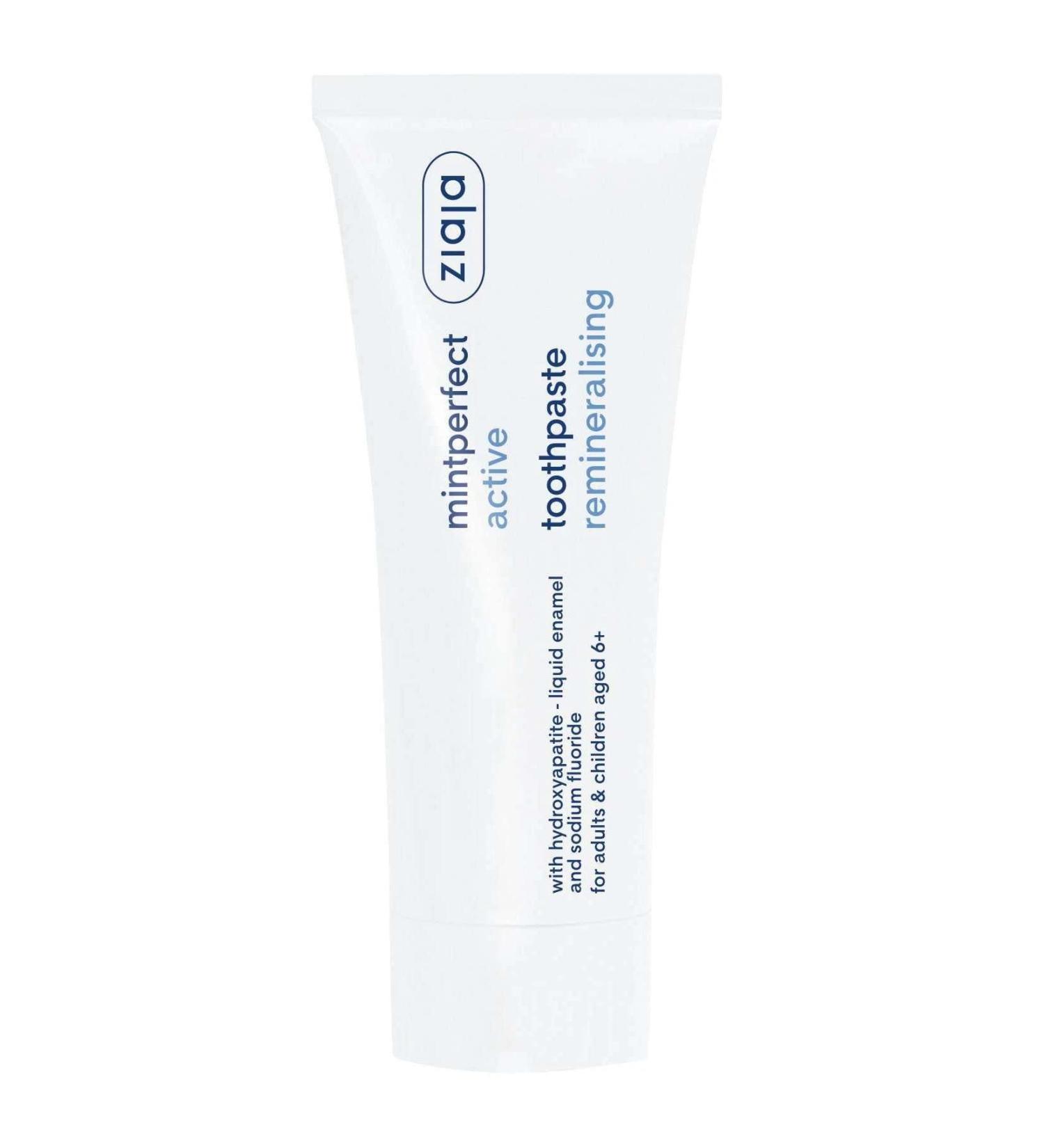 Ziaja Mintperfekt Activ Remineralizing Toothpaste 75ml - Best International Shipping & Oral Care Solutions - Buy Online on GoSupps.com