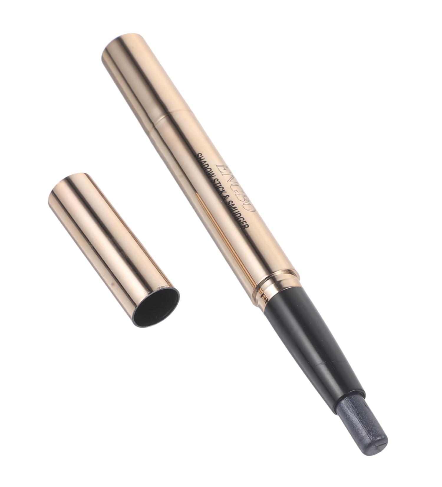 TOVINANNA Double Ended Eye Shadow Pen Eyeshadow Eye Makeup Brush Eye Shadow for Makeup Set Make up Plastic 1 count (Pack of 1) Black - Buy Online on GoSupps.com