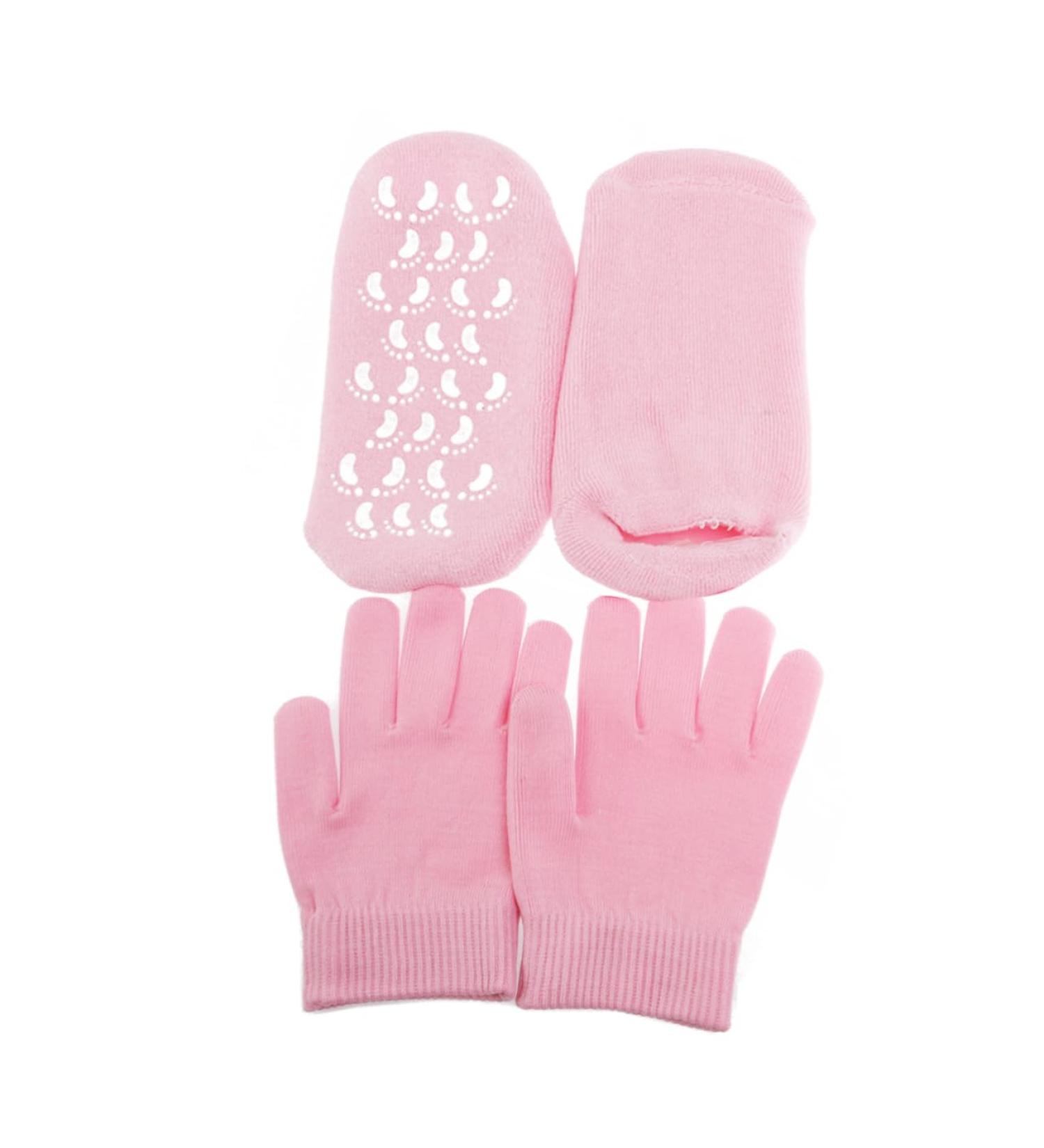 Beavorty Moisturizing Gel Gloves Gel Socks and Gloves Spa Gel Gloves Cuticles Gloves Socks Women Gel Socks Womens Glives Whitening Moisturizing Socks Soft Heel Socks Essential Oil Miss medium - Buy Online on GoSupps.com