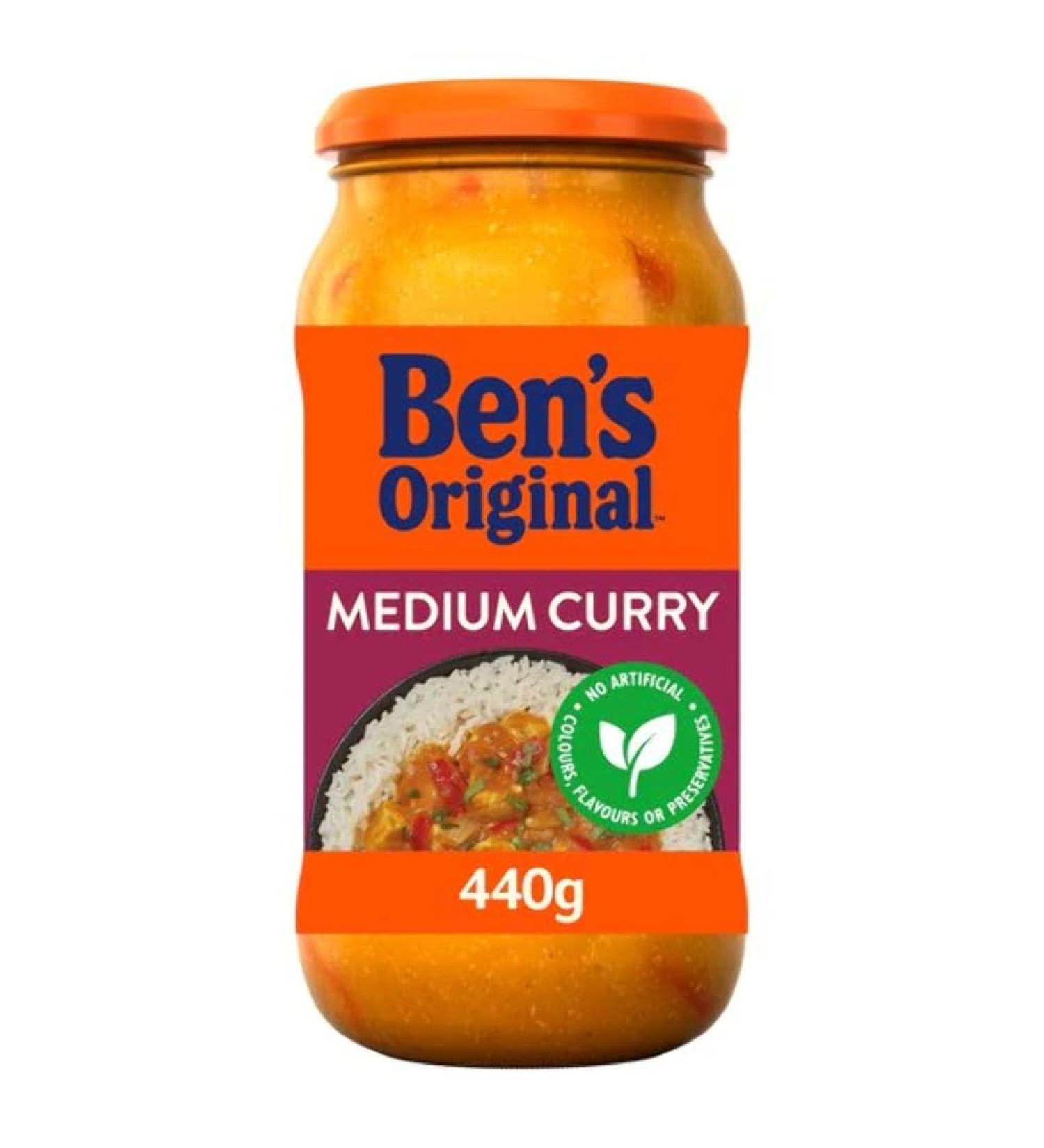 MASBens Original Medium Curry Sauce 440g-Food