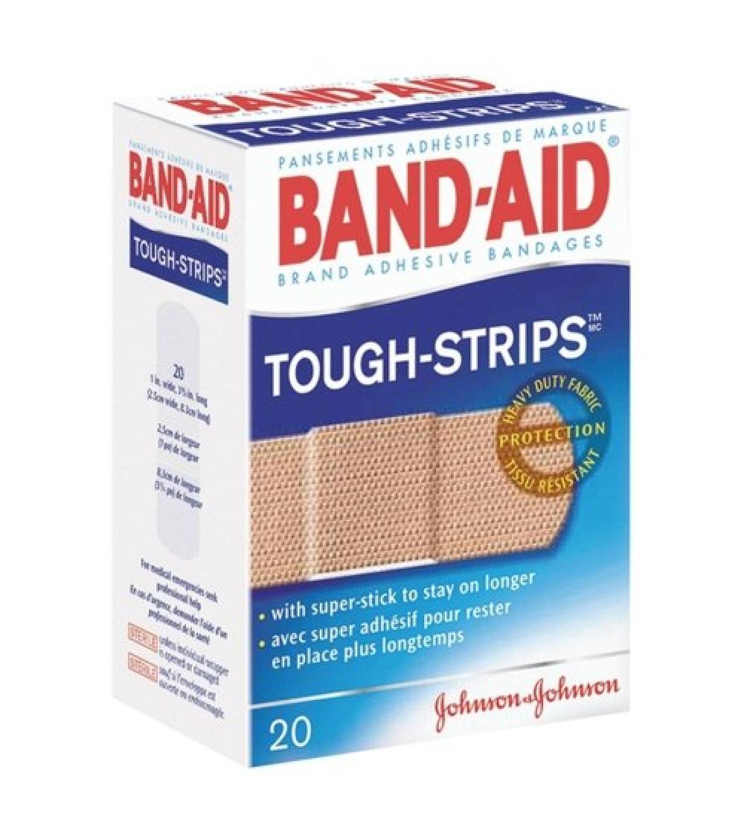 JOJ4408 - Flexible Fabric Adhesive Tough Strip Bandages