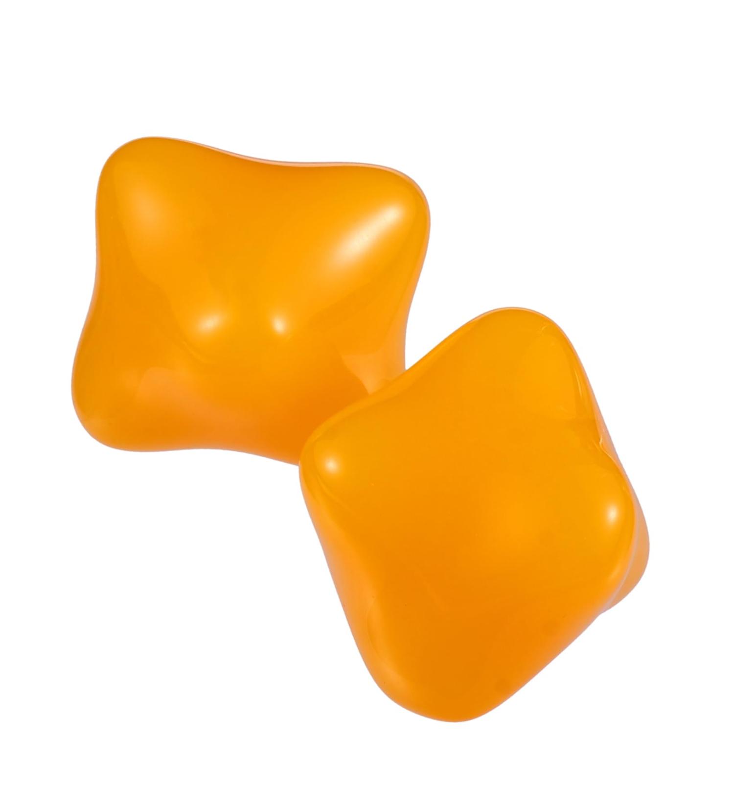 Beaupretty Handball Massage Tools 2 STK Glass Ashtrays with Relaxing Wax Handle for Ultimate Relaxation - Buy Online on GoSupps.com