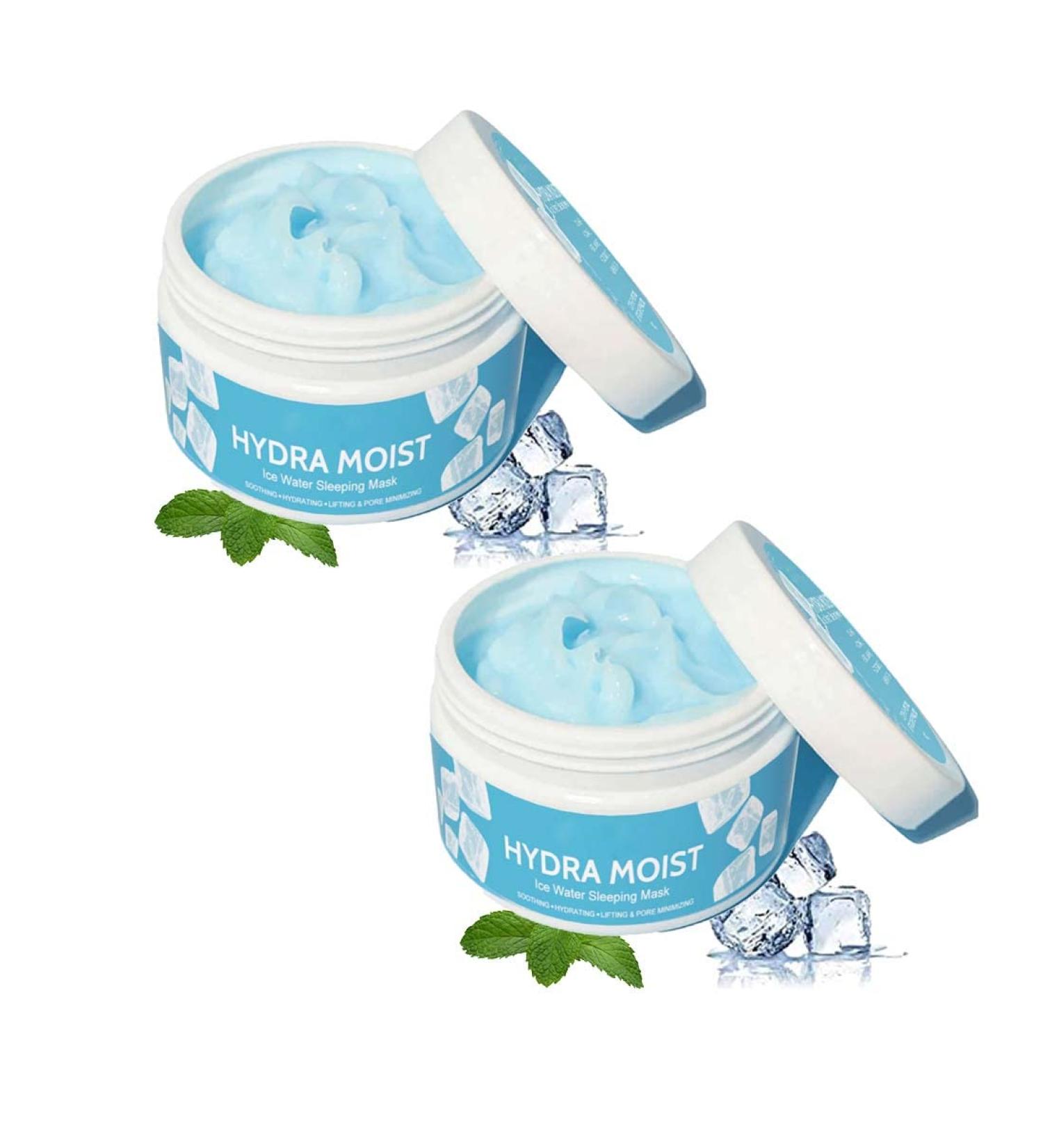 HXMANSEN Beauty Hydra Moist Ice Water Sleeping MaskHydramoist Moisturizer Skin Care Lotion Cream for WomenHydramoist Ice Water Sleeping MaskHydra Moist Ice Water MaskSkin MaskFacial Ice Mask Face Mask - Buy Online on GoSupps.com