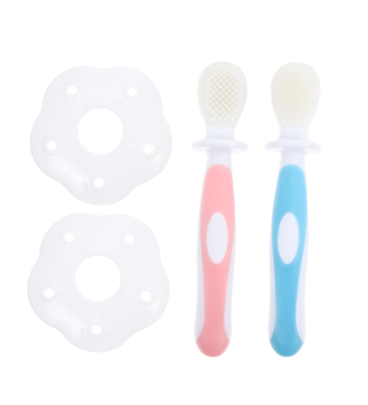 Beaupretty Children's Toothbrush - Soft Silicone Baby Tooth Cleaning Tool for Gentle Oral Care | Kids' Mouth Cleaner & Dental Accessories - Buy Online on GoSupps.com