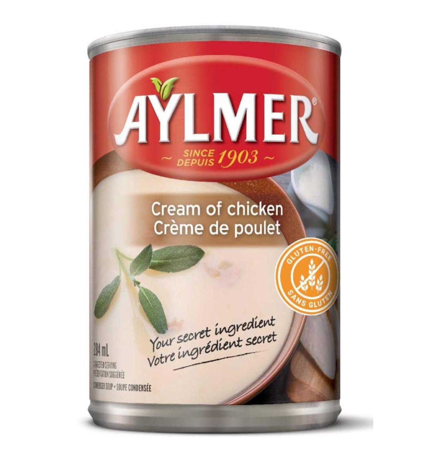 Aylmer Soup Chicken Cream 284 Milliliter - 24 per case.