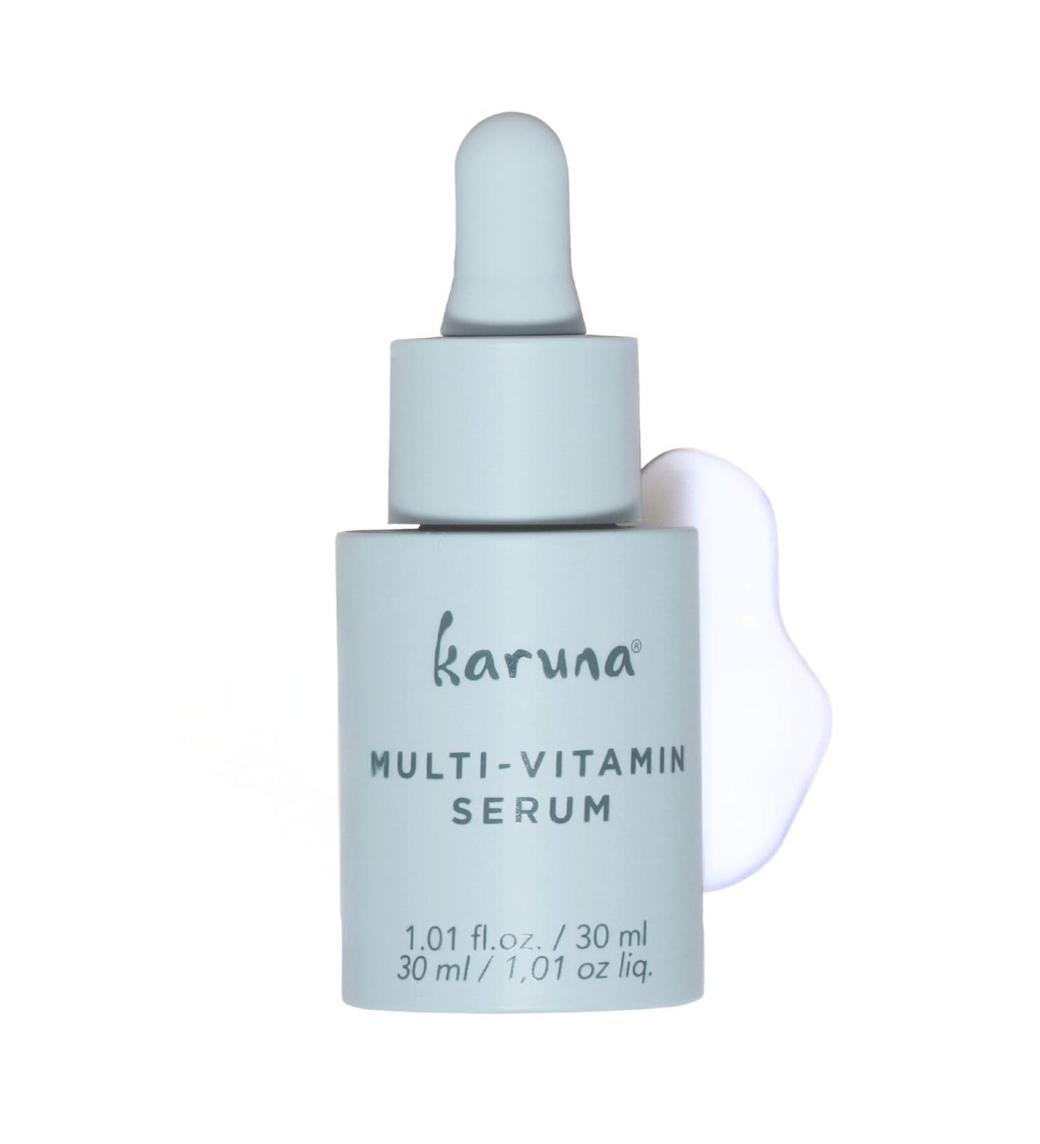 Buy MULTI-VITAMIN Day & Night Serum Vitamins A B3 B5 B6 C & E Niacinamide Antioxidant Serum for Radiant Skin - 30 ml - Buy Online on GoSupps.com