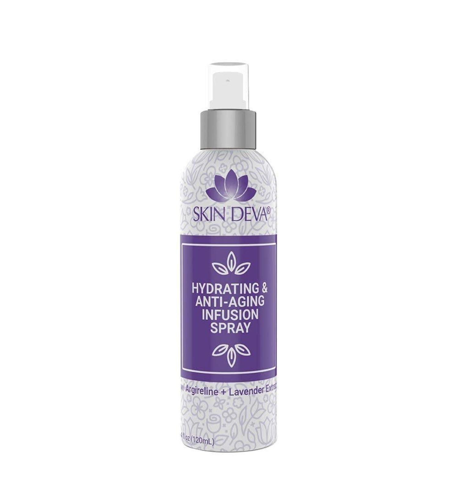 Effective Hyaluronic Acid with Argirline Spray & Lavender Extract - Facial Hydrating Natural Beauty Treatment Tightens Skin Fades Wrinkles & Fine Lines. Promotes a Youthful Look with Powerful Anti-Ag