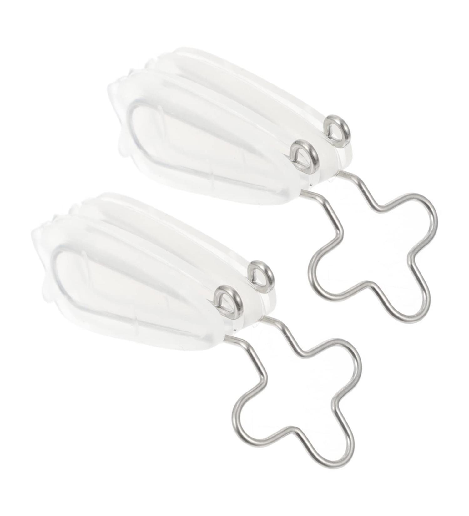 DOITOOL 2 Pi ces Pince-nez Modelant Outils Clip De Nez Dispositif De Nez Le Haut L ve-nez Pince-nez De Natation Formeur De Nez Bricolage Clip Beaut Cosm tique Silicone 5X3.5X2.3CM 2 - Buy Online on GoSupps.com