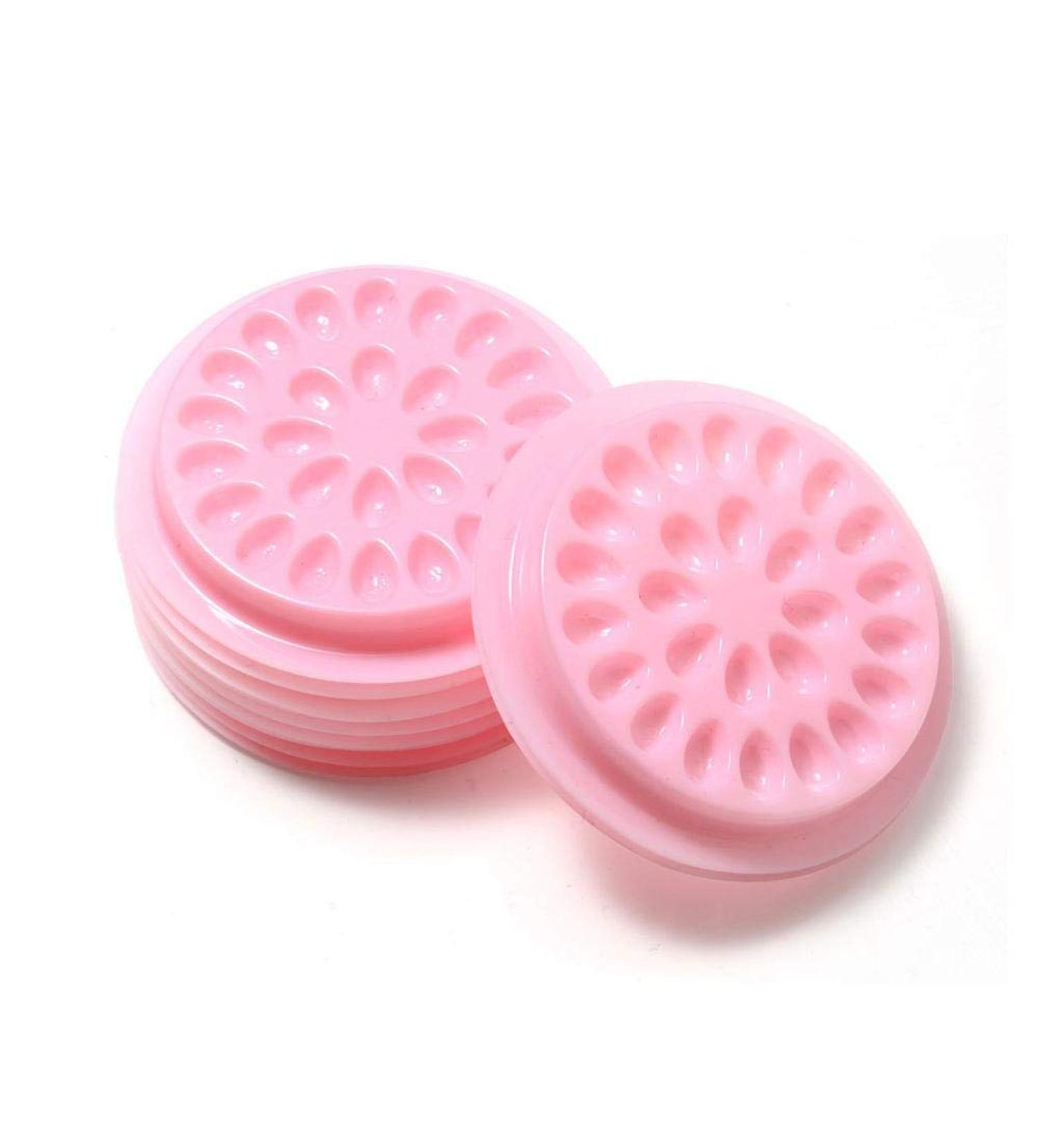 YOUNGFLY 50PCS Flower Shape False Eyelashes Extension Glue Holder - Buy Online on GoSupps.com