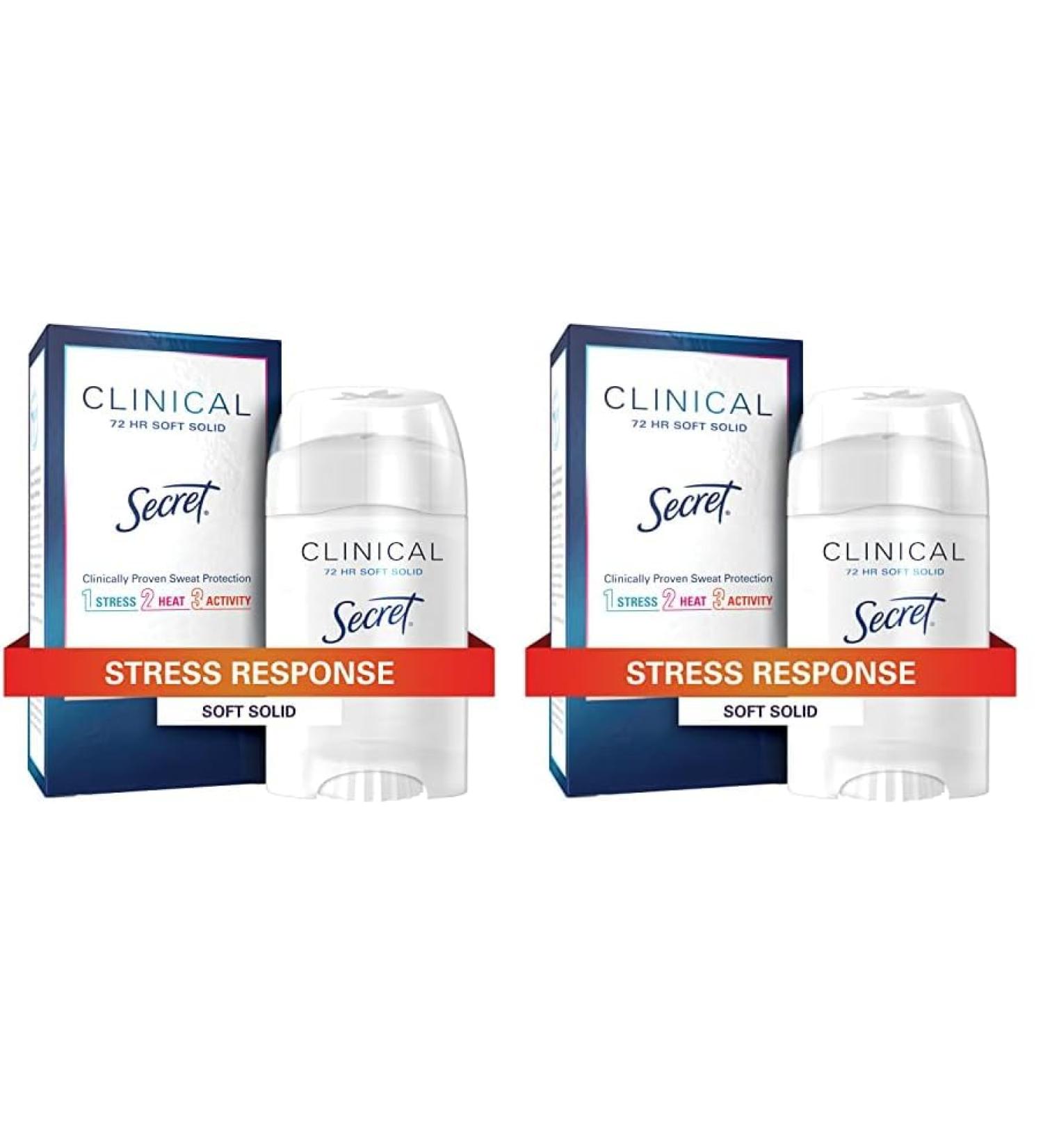 Secret Clinical 1.6 oz (Pack of 2) 1.6 Ounce (Pack of 2) Serene Citrus - Buy Online on GoSupps.com
