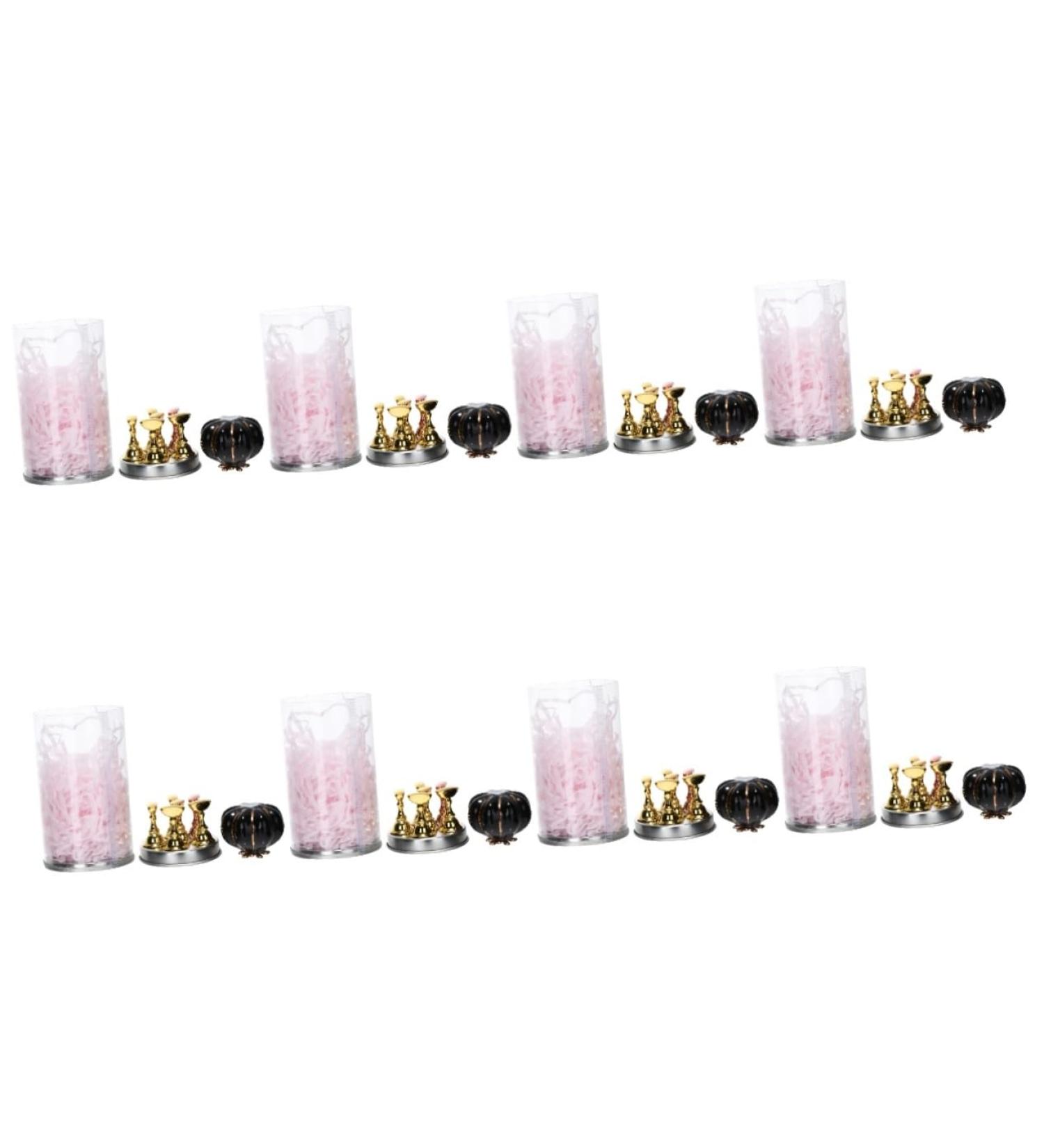 minkissy 8 Sets nail holder nail art tip holder fake nail tip stand manicure practice bracket nail art display rack pedicure stand fingernail display stand Metal practice tools ceramics - Buy Online on GoSupps.com