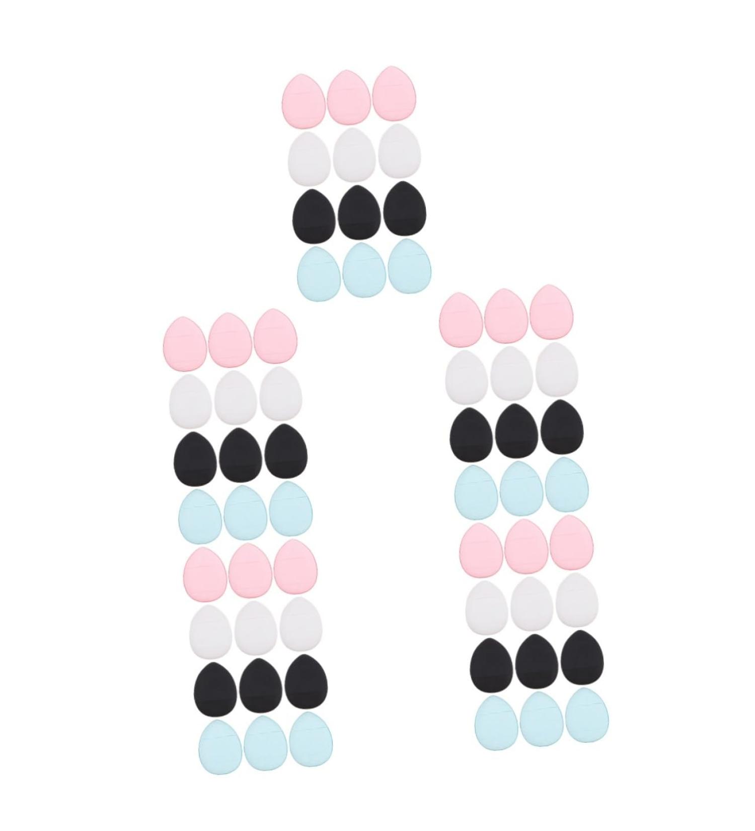 FRCOLOR 60 Pcs Makeup Sponge Set - Non-latex Beauty Puffs for Foundation Powder & Face | Wet & Dry Hydrophilic Cosmetic Sponges - Perfect for Flawless Makeup Application - Buy Online on GoSupps.com