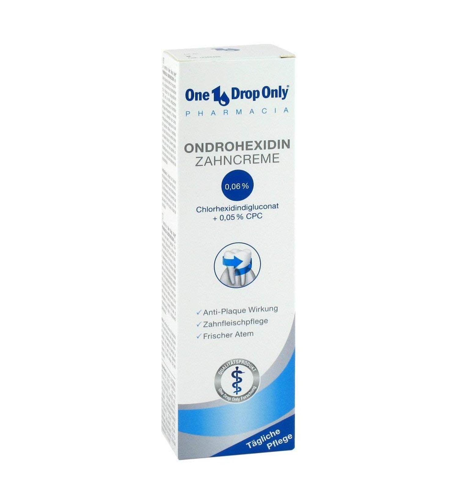 ONE DROP Only Pharmacia Ondrohexidine Toothpaste 75 ml Tube