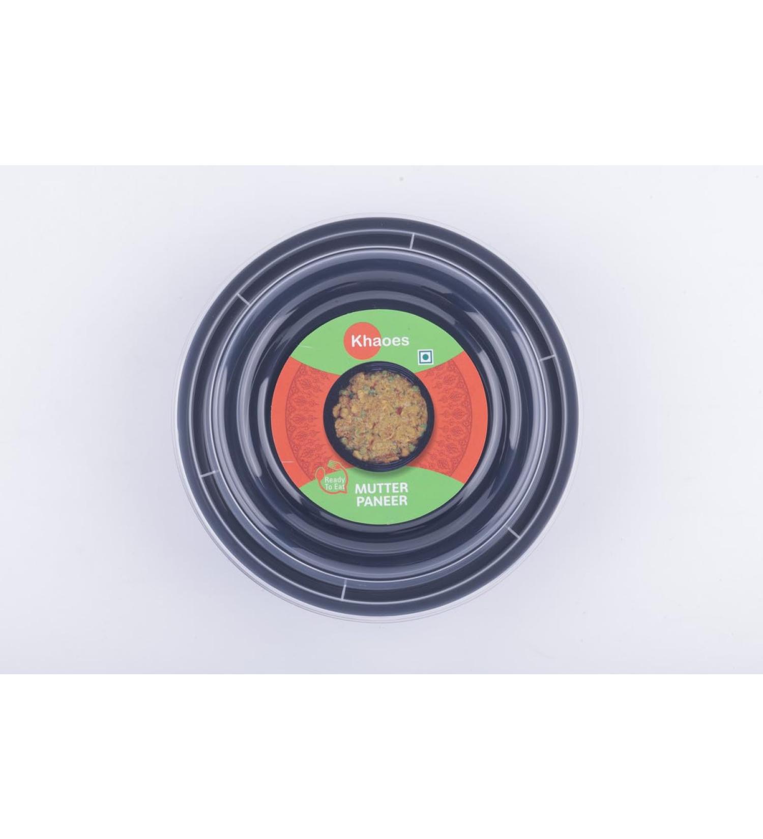 Khaoes Ready to Eat Mutter Paneer Instant Mutter Paneer with No Added Preservative and Colours (Item Weight : 76 gr Pack Of 1) - Buy Online on GoSupps.com