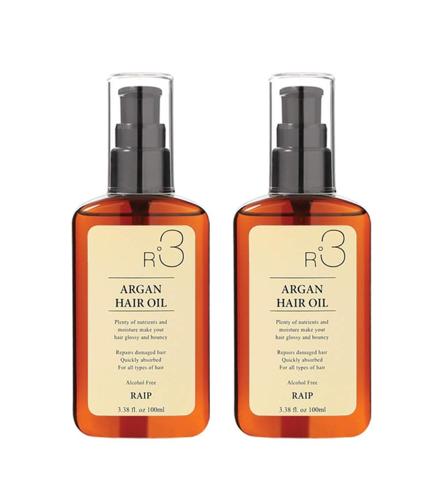 RAIP R3 Argan Hair Oil 100ml - Alcohol-Free Formula for All Hair Types - Buy Online on GoSupps.com