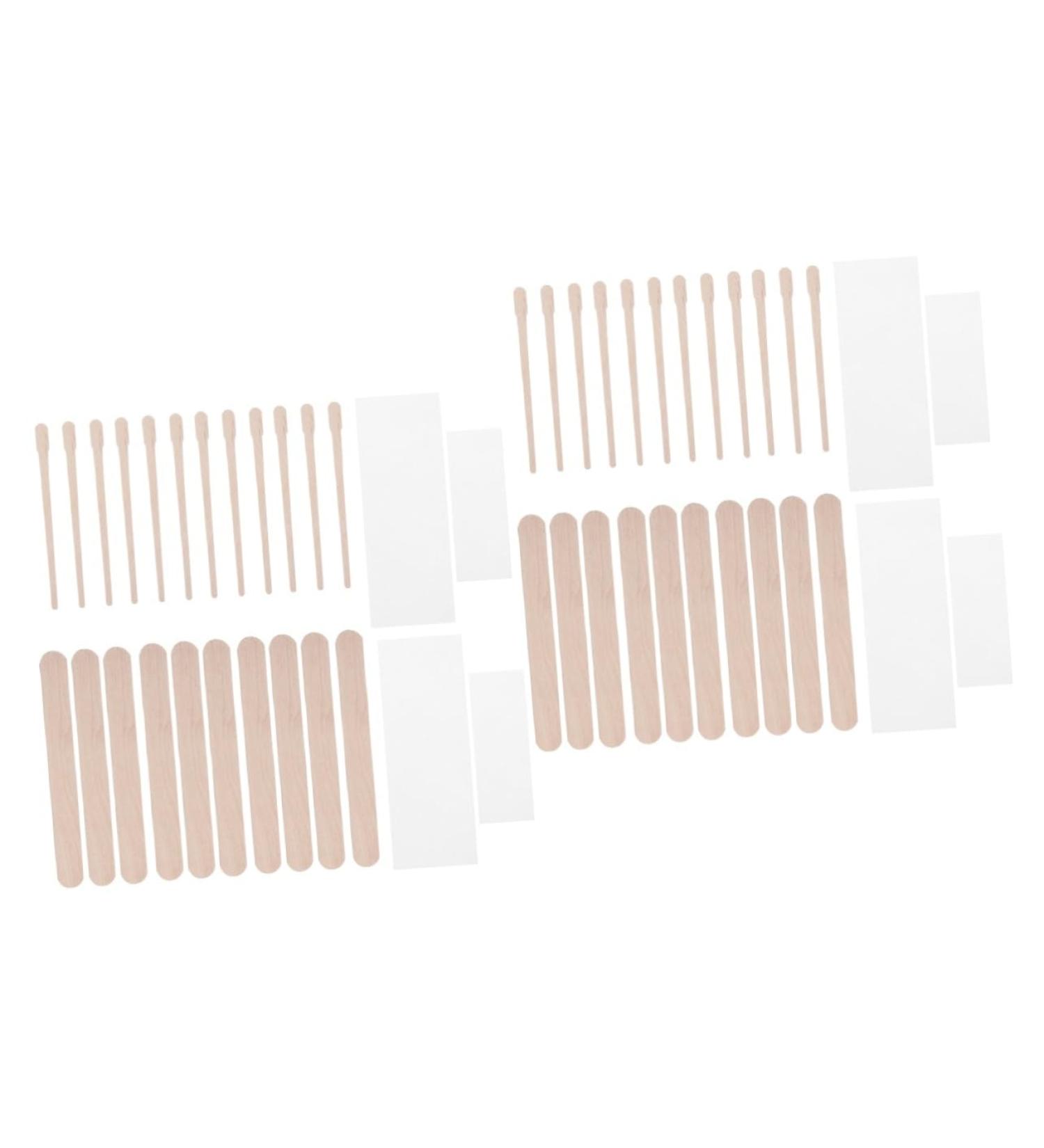 Angoily 800 Pcs Disposable Beauty Bar Spatula Scraper - Eco-Friendly Natural Birch for Face Care | International Shipping Available - Buy Online on GoSupps.com