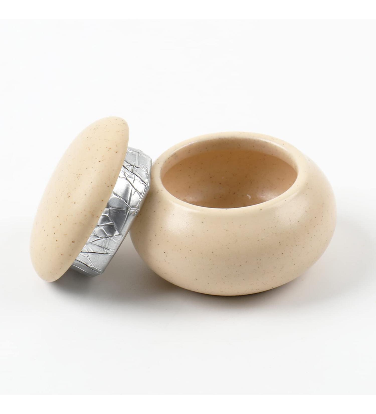 ANGNYA Ceramic Dappen Dish with Lid - 17ML Multifunctional Acrylic Liquid Powder Holder for Nail Techs and Beginners - Buy Online on GoSupps.com