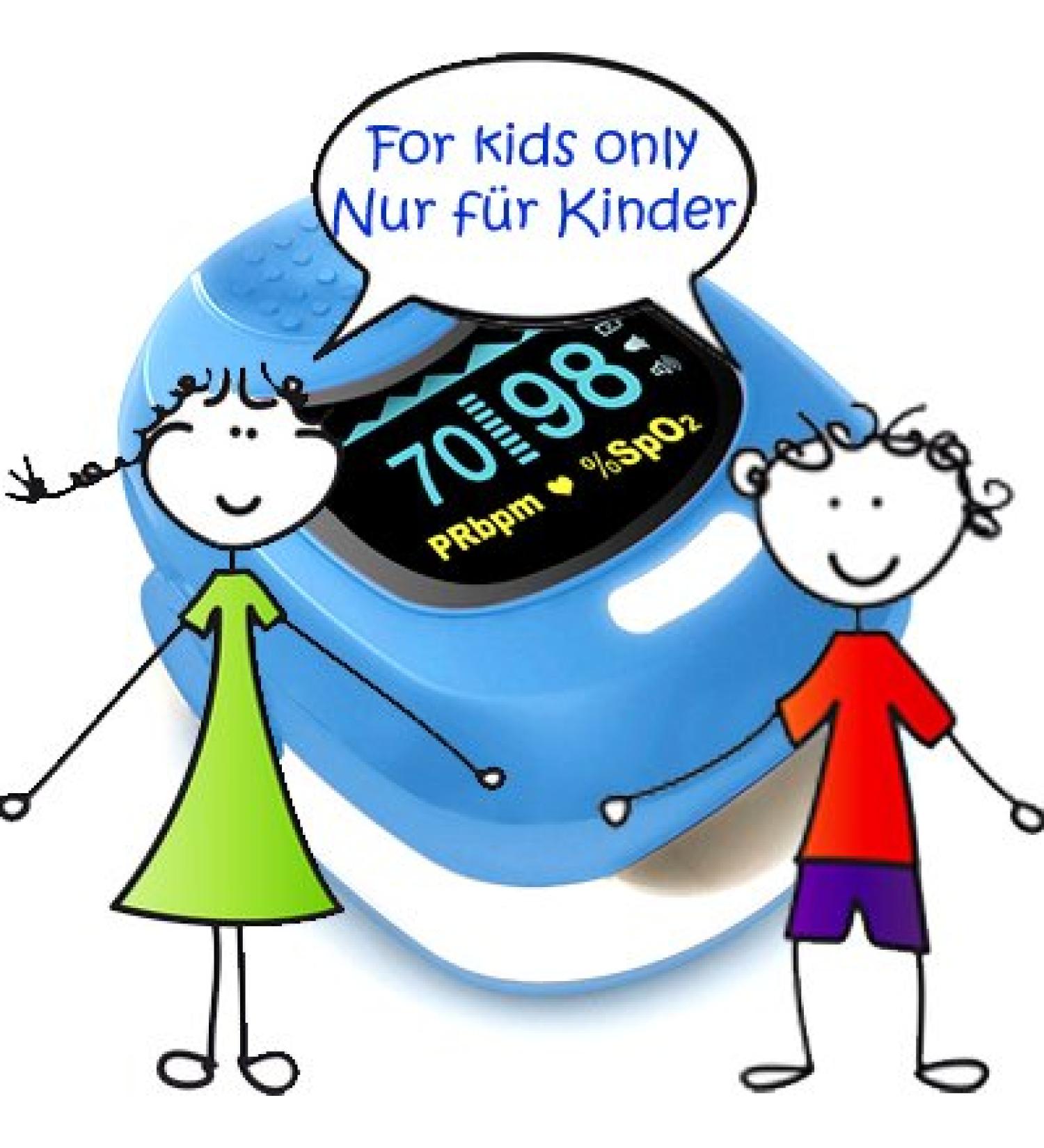 Buy Baby Toddler Finger Pulse Oximeter - Heart Rate Monitor with SPO2 & ECG - International Shipping Available - Buy Online on GoSupps.com