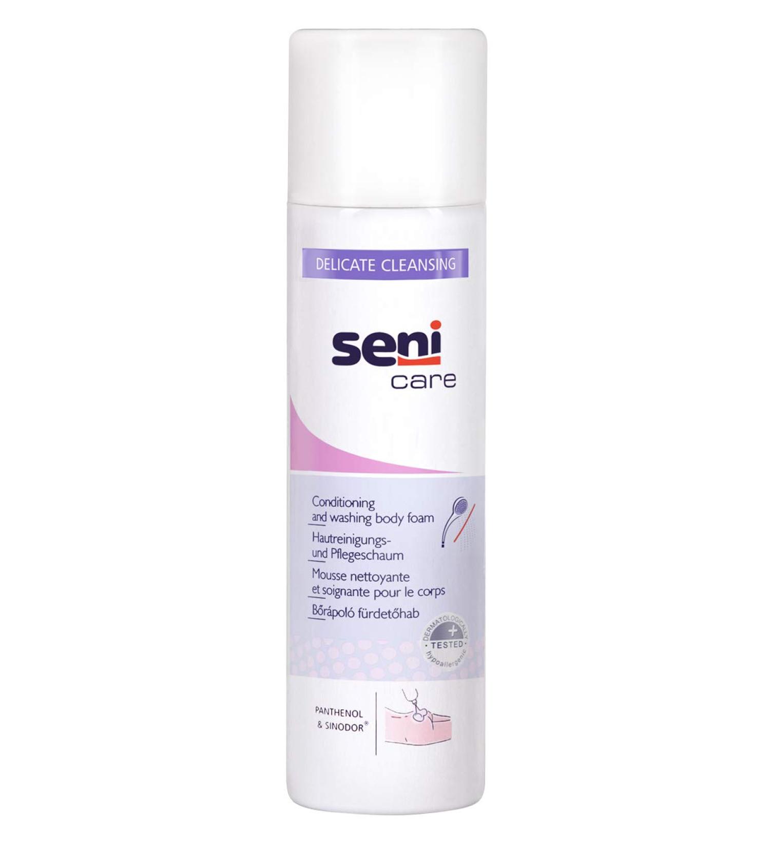Seni Skin Cleansing and Care Foam for Incontinent People 500